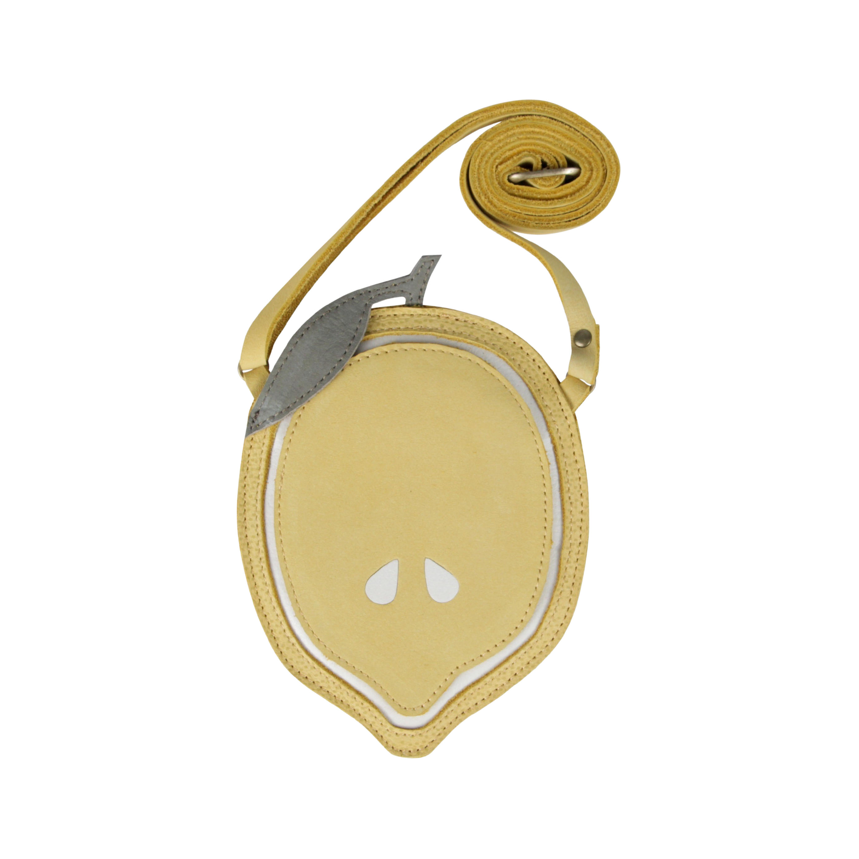 Nanoe Fruit Purse | Lemon | Yellow Nubuck