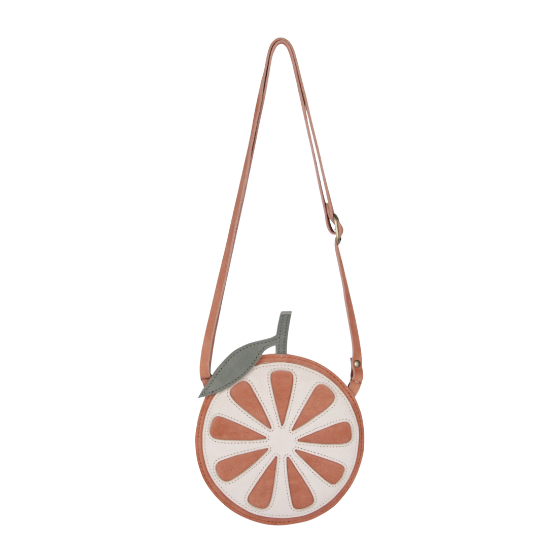 Nanoe Fruit Purse | Grapefruit | Walnut Nubuck