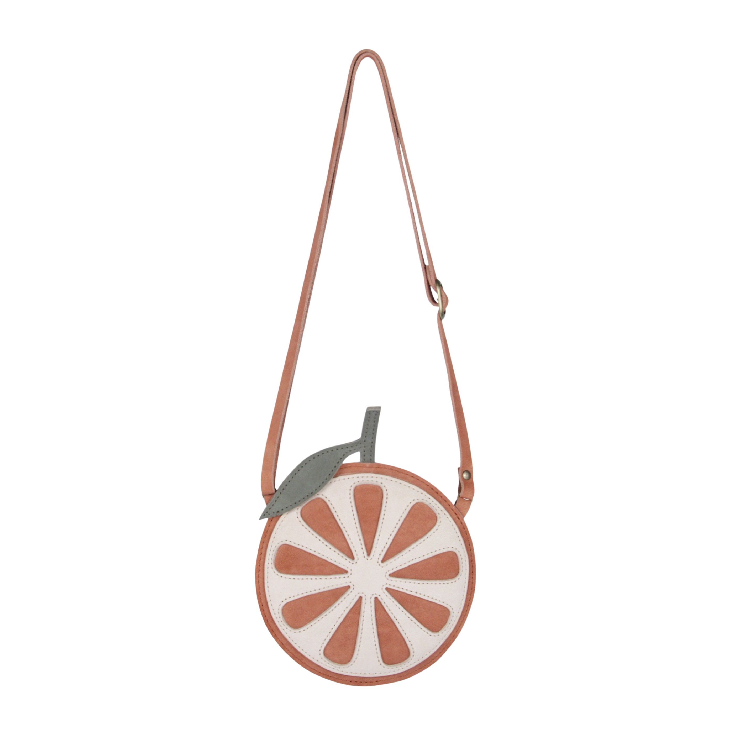 Nanoe Fruit Purse | Grapefruit | Walnut Nubuck