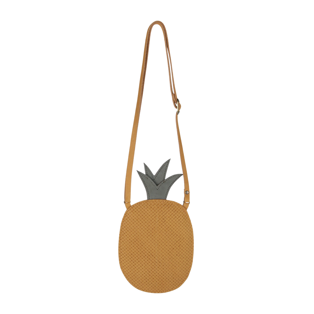 Nanoe Fruit Purse | Pineapple | Caramel Nubuck