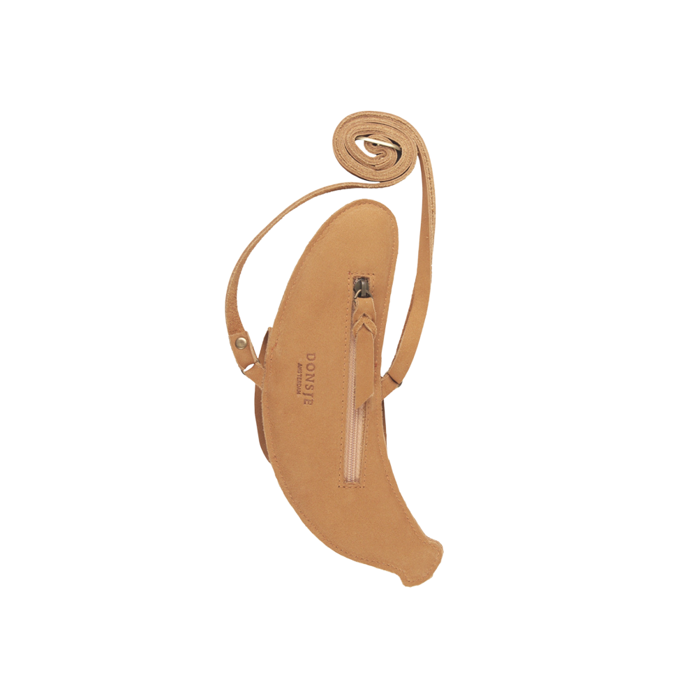 Nanoe Fruit Purse | Banana | Caramel Nubuck