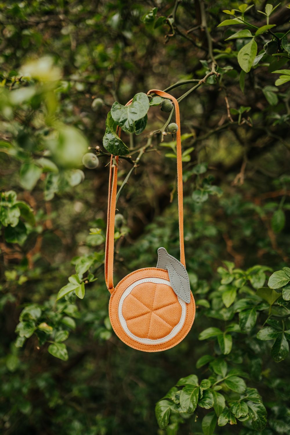 Nanoe Fruit Purse | Arancia | Maple Dotted Nubuck