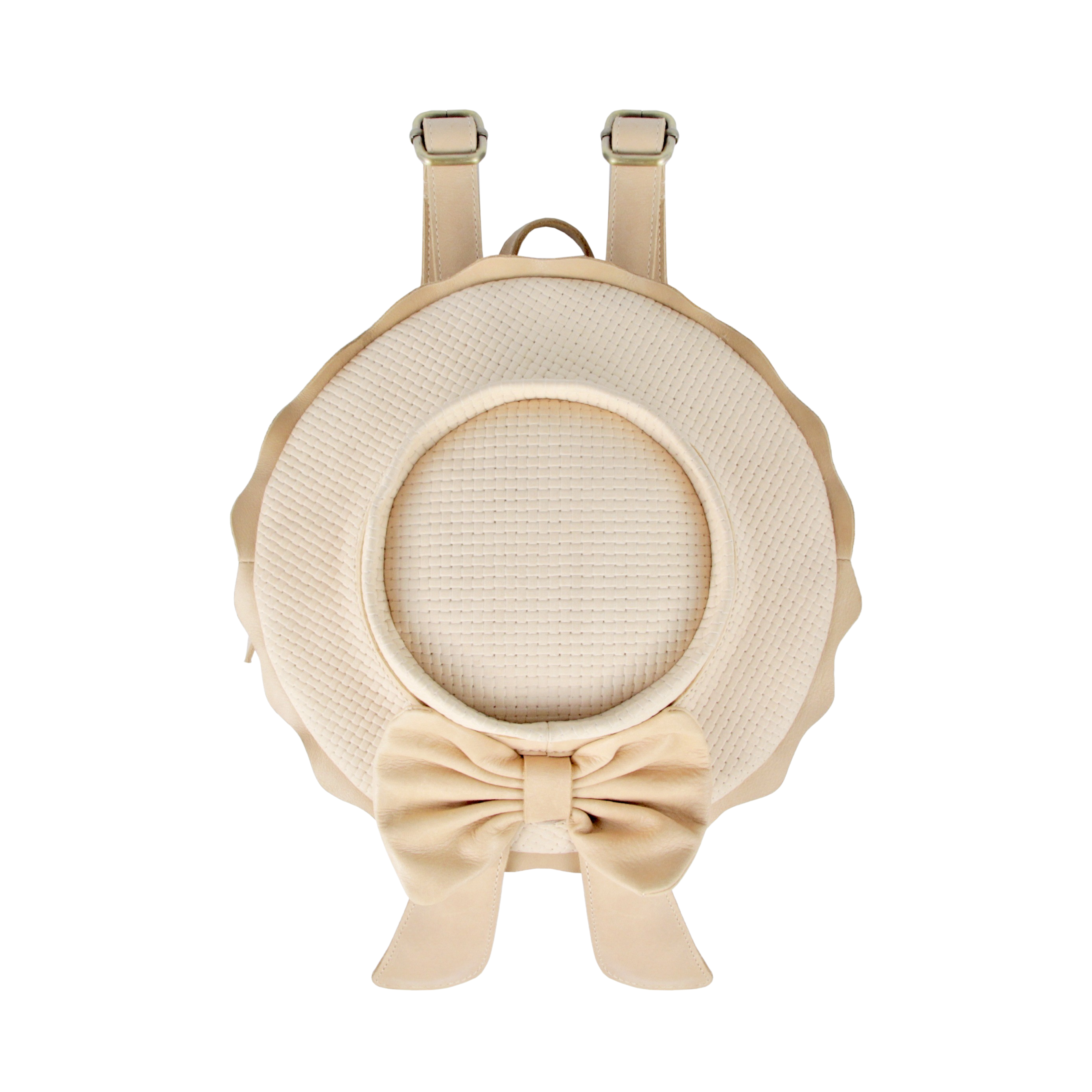 Tozi Backpack | Gardening Hat | Powder Square Stamped Nubuck