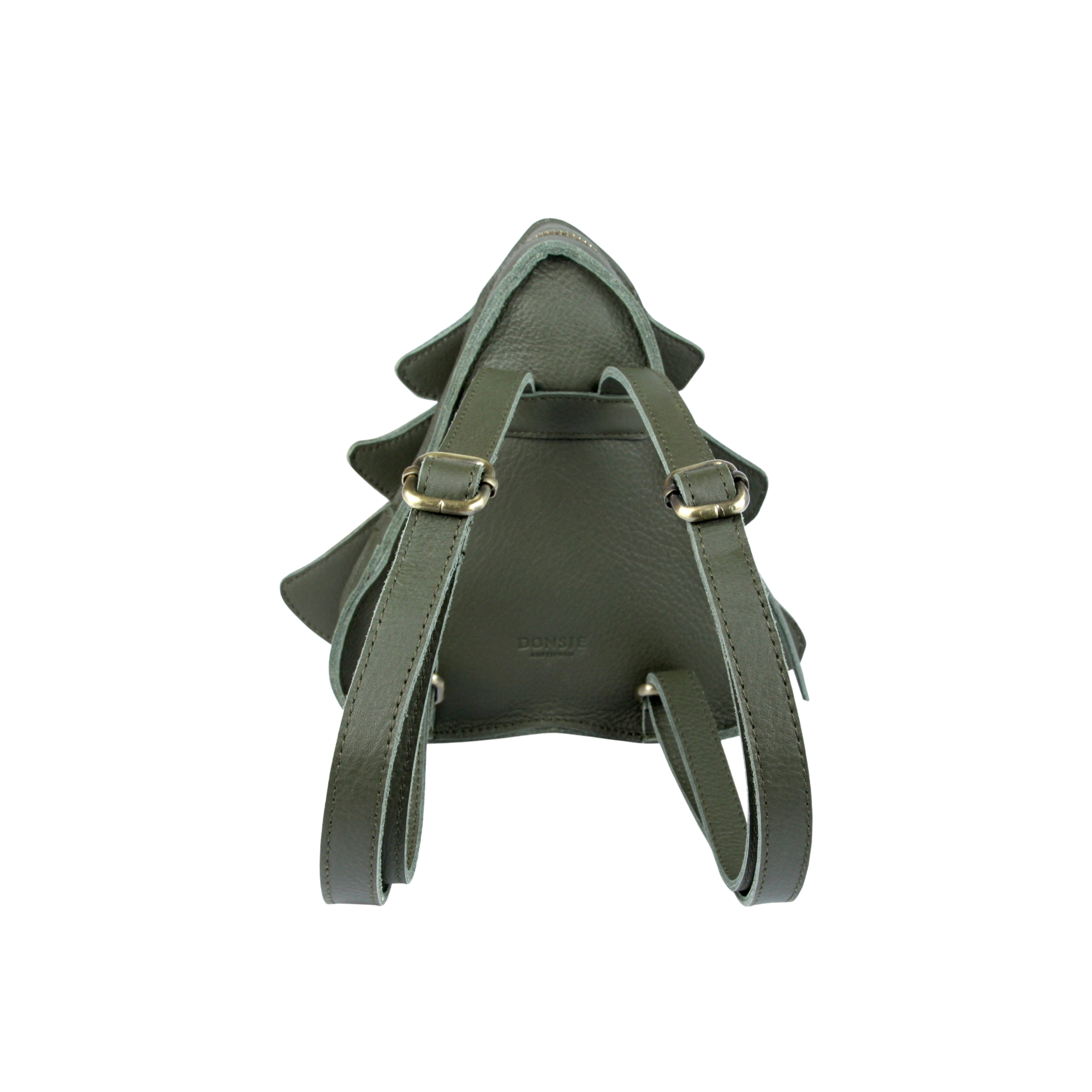 Kliff Backpack | Christmas Tree | Olive Leather