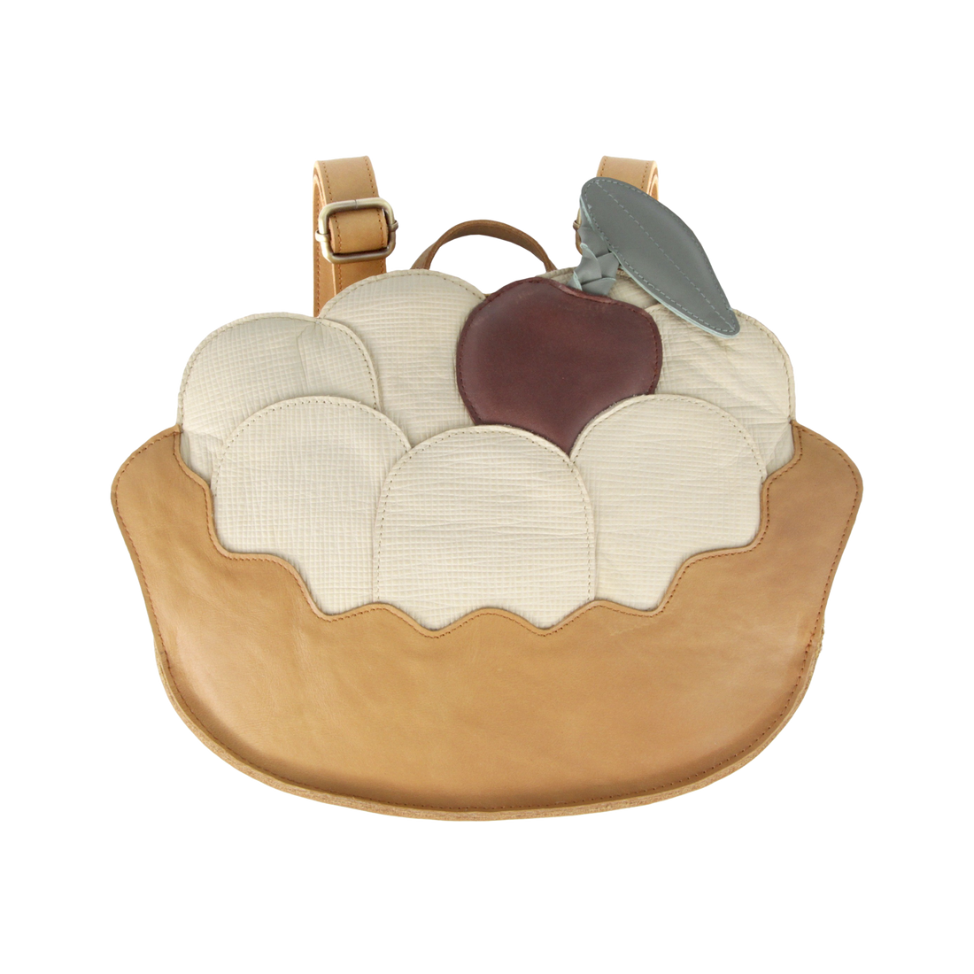 Patis Schoolbag | Tartelette | Camel Classic Leather