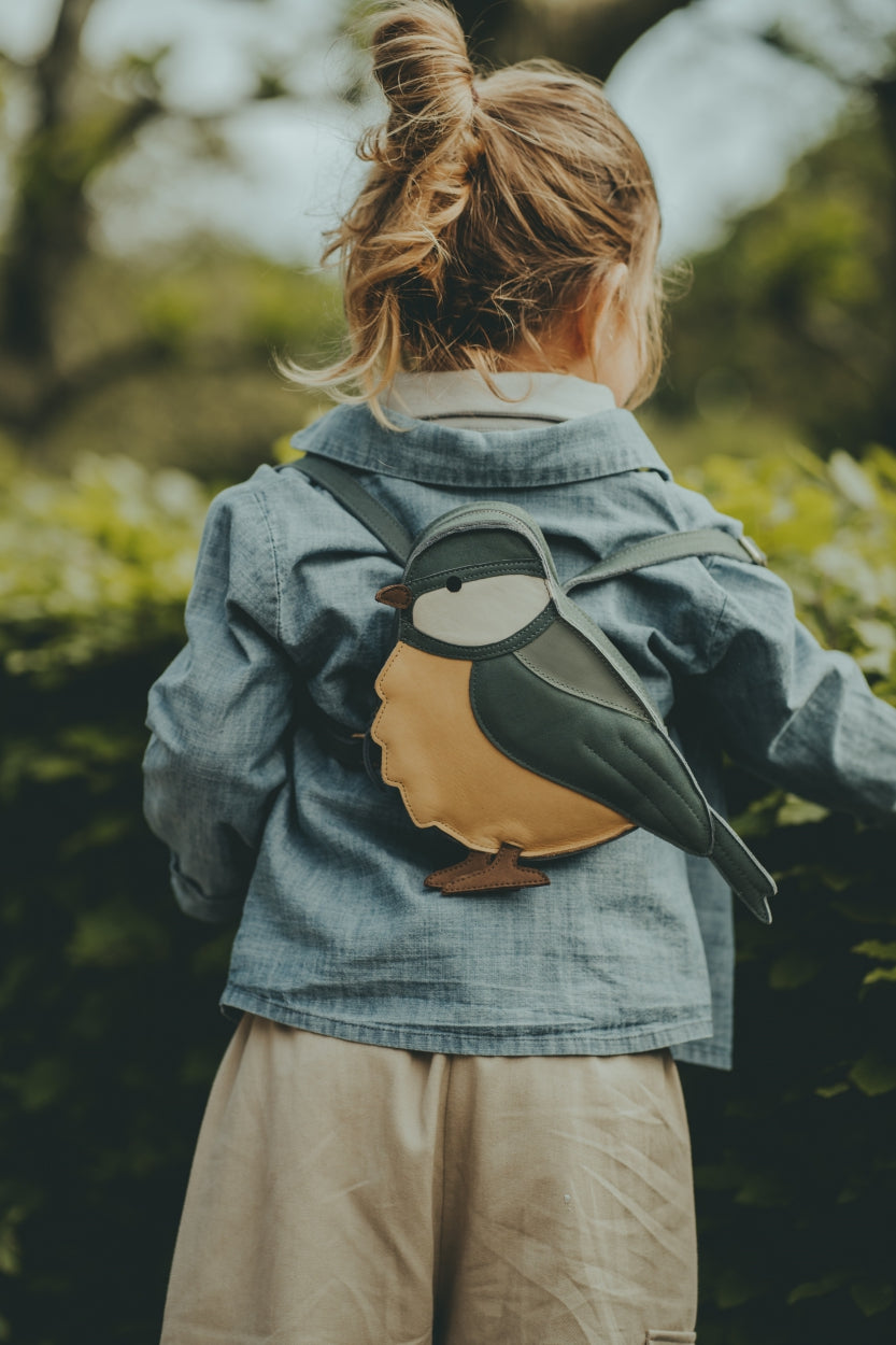 Pierre Backpack | Chickadee | Petrol Nubuck