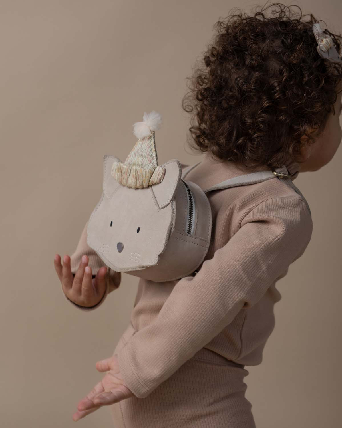 Festie Backpack | Festive Cat | Lilac Nubuck