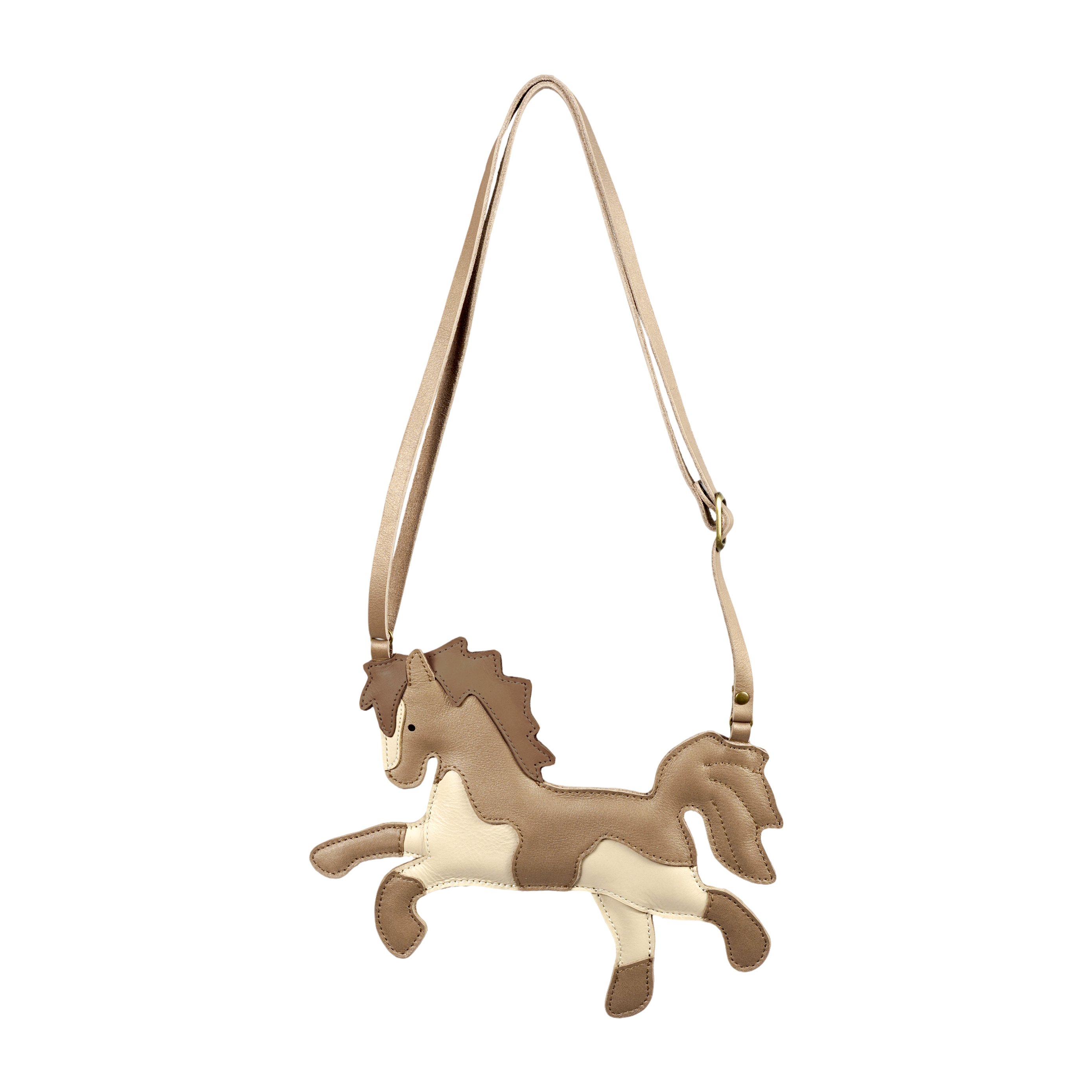 Chiem Purse | Pony | Truffle Metallic Nubuck