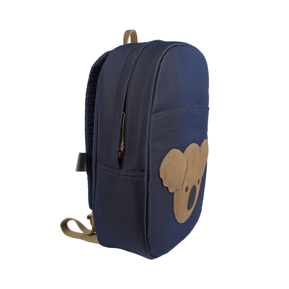 Pibbe Schoolbag | Koala | Navy Taslan