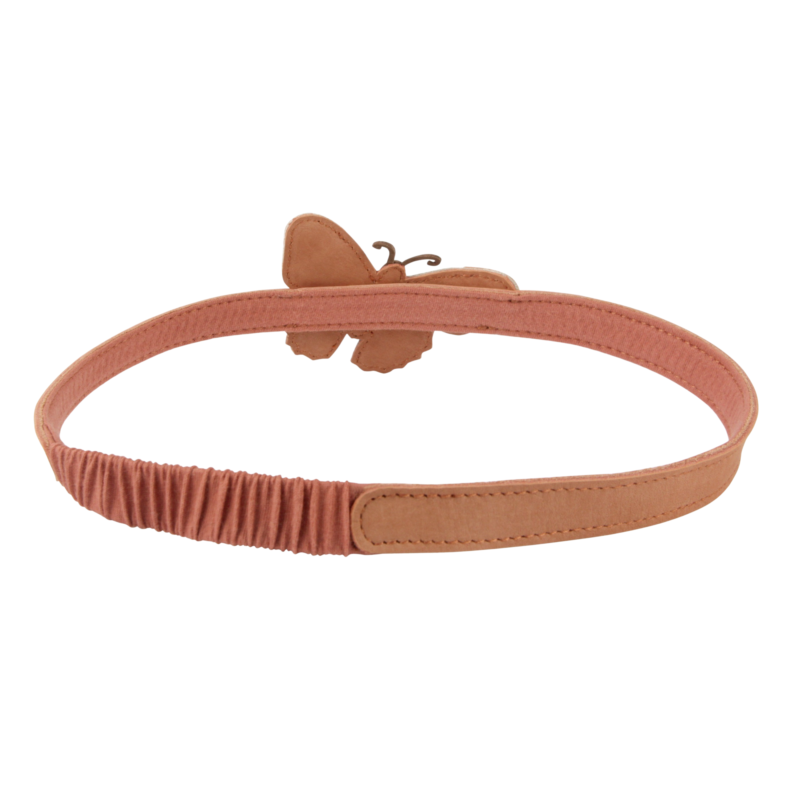 Zaza Headband | Papillon | Walnut Nubuck