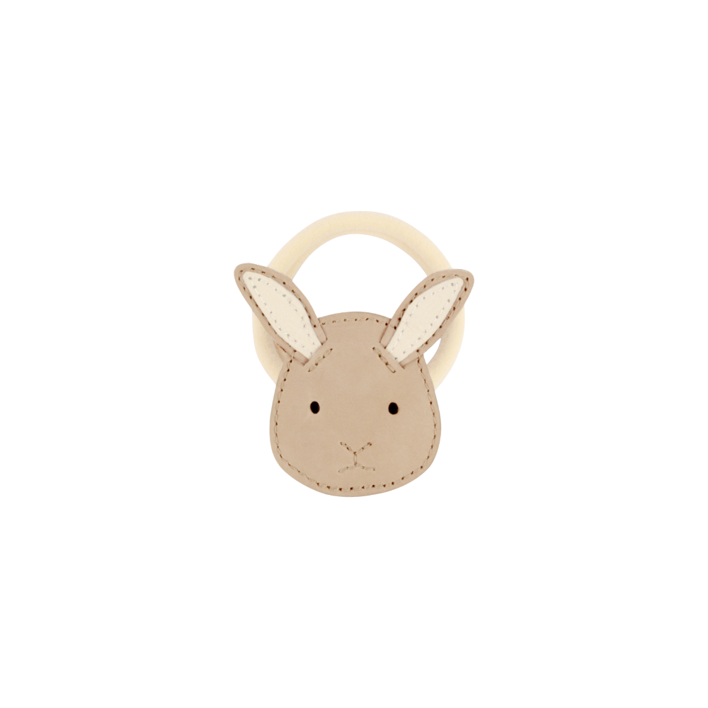Josy Classic Hair Tie | Bunny | Taupe Nubuck