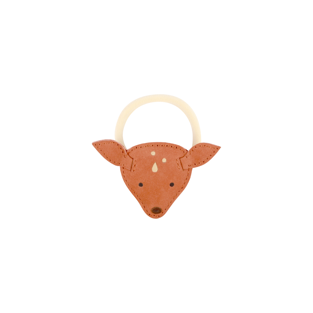 Josy Classic Hair Tie | Deer | Walnut Nubuck
