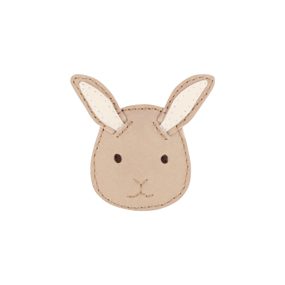 Josy Classic Hairclip | Bunny | Taupe Nubuck