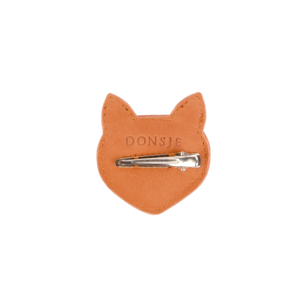 Josy Classic Hairclip | Fox | Maple Nubuck