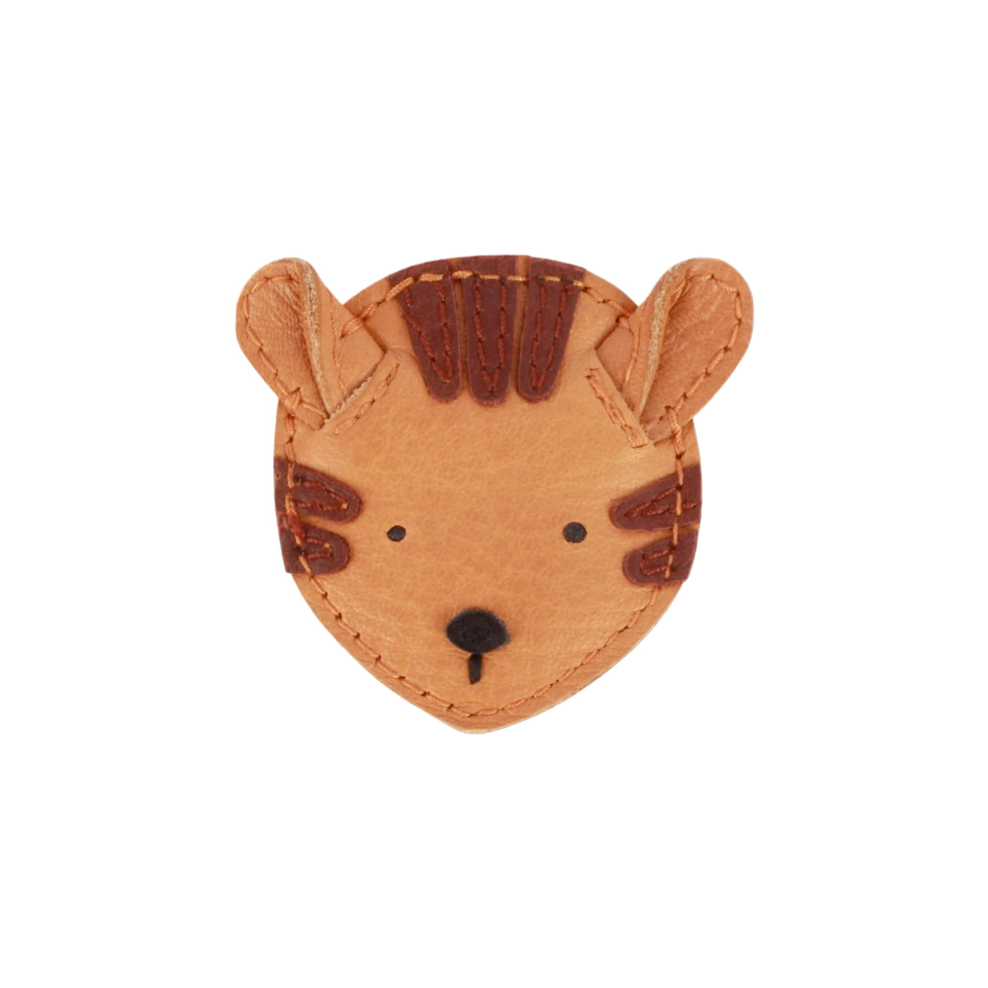 Josy Classic Hairclip | Tiger | Camel Classic Leather
