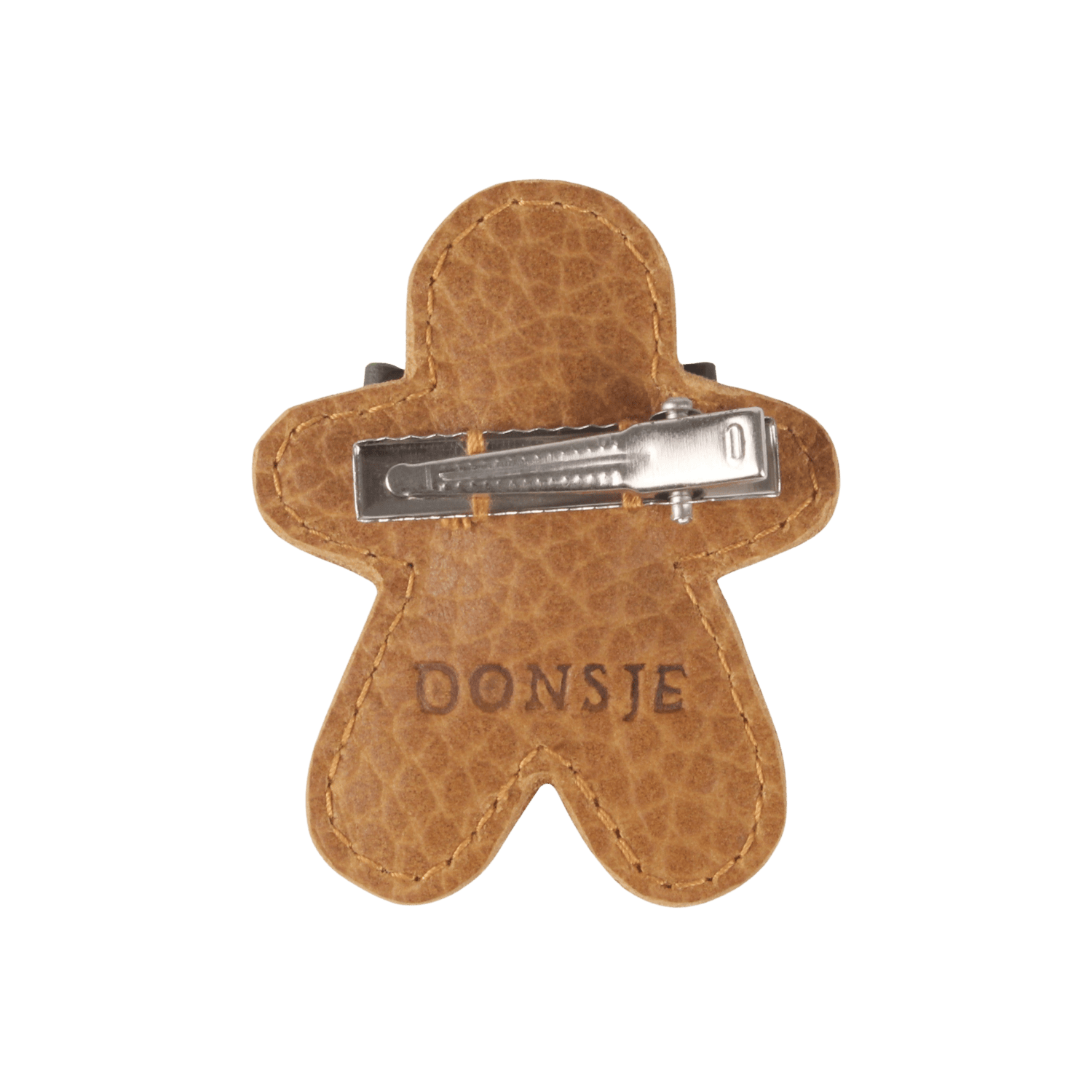 Wonda Hairclip | Gingerbread | Toast Grain Leather
