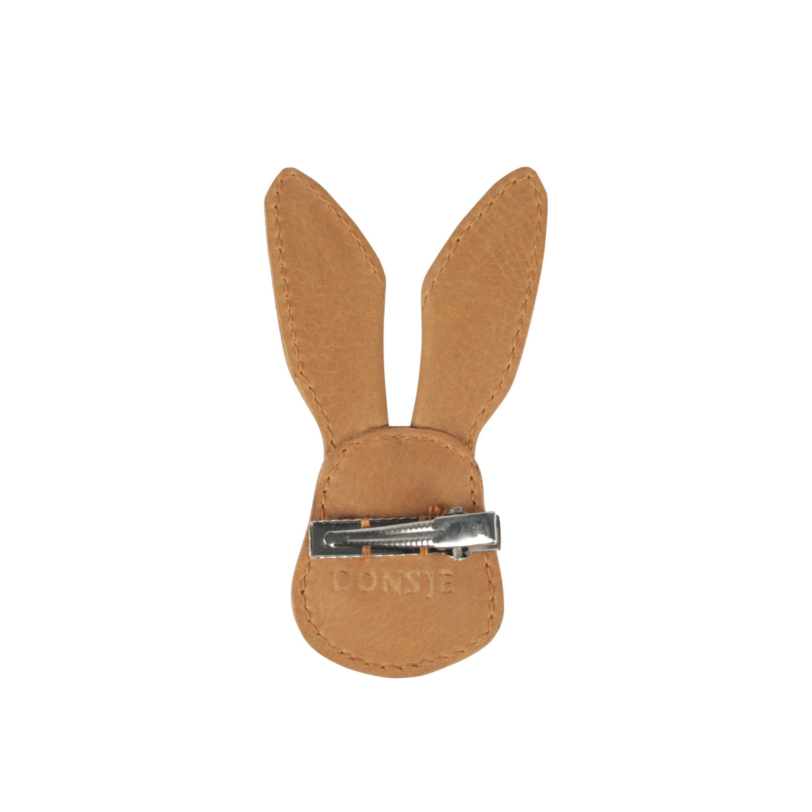 Josy Exclusive Hairclip | Hare | Camel Classic Leather
