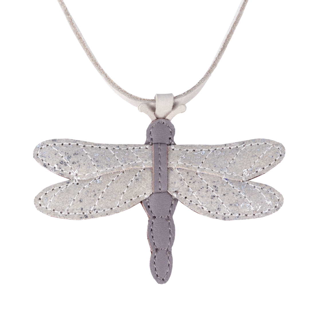 Zaza Necklace | Libelle | Lilac Nubuck