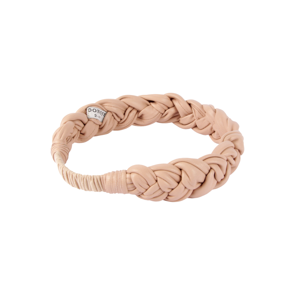 Senzay Headband | Light Rust Sheep Leather