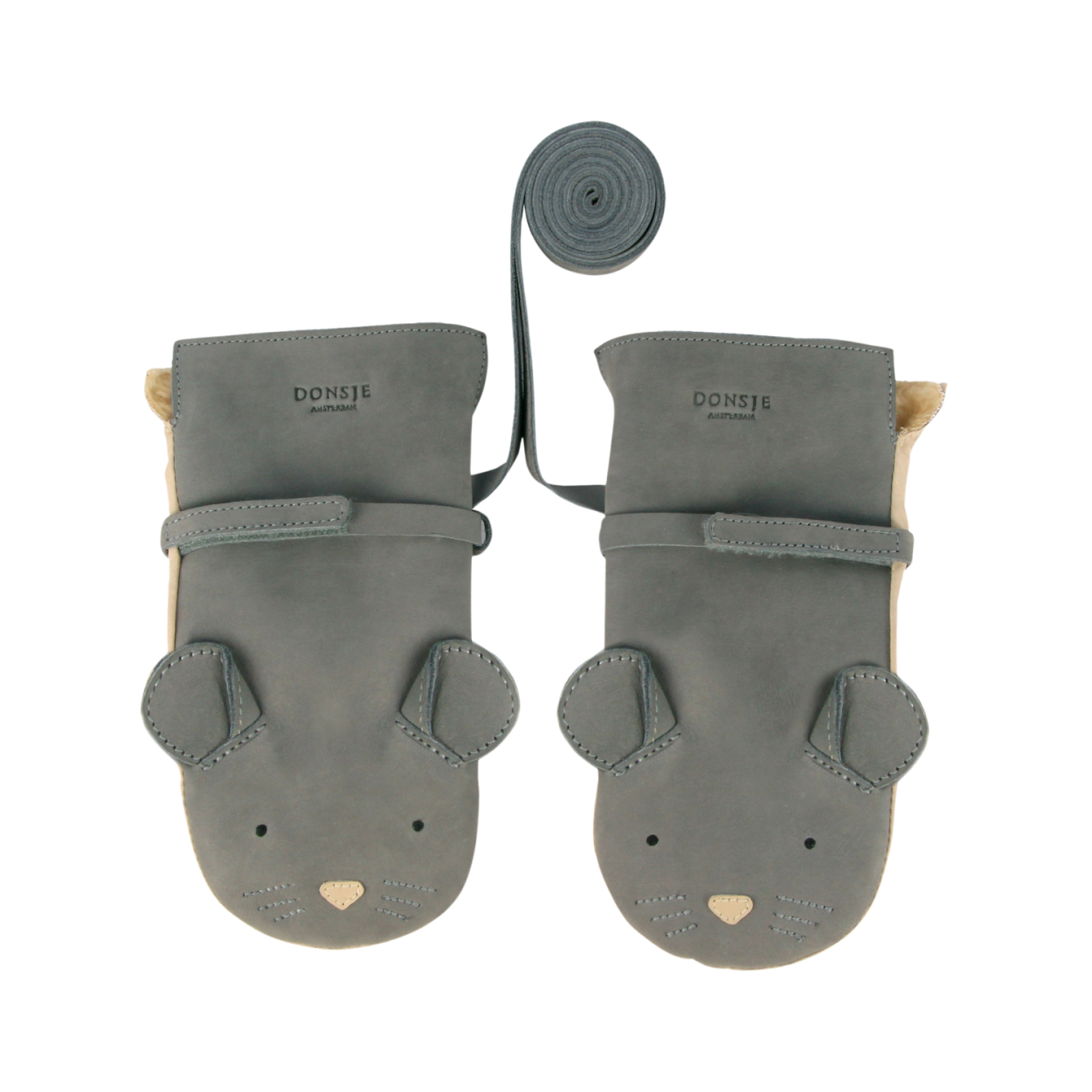 Kapi Mittens | Mouse | Grey Nubuck