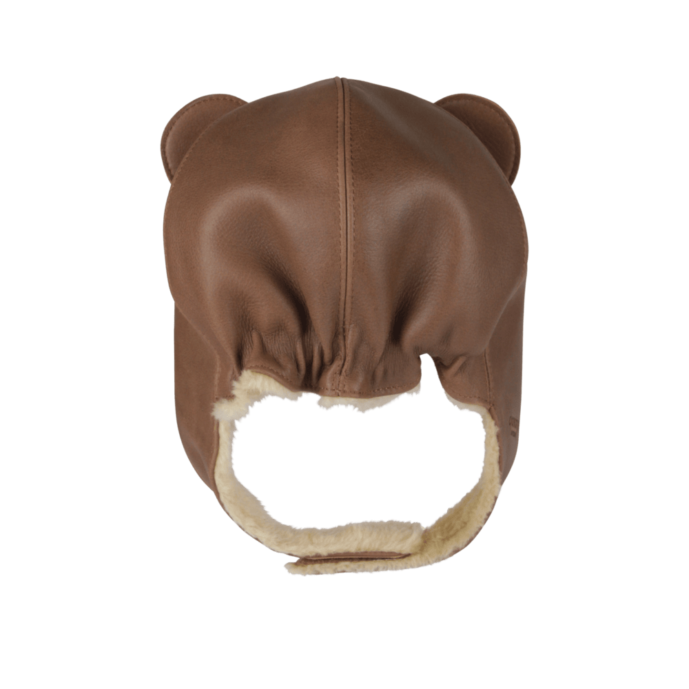Kapi Classic Hat | Bear | Cognac Classic Leather