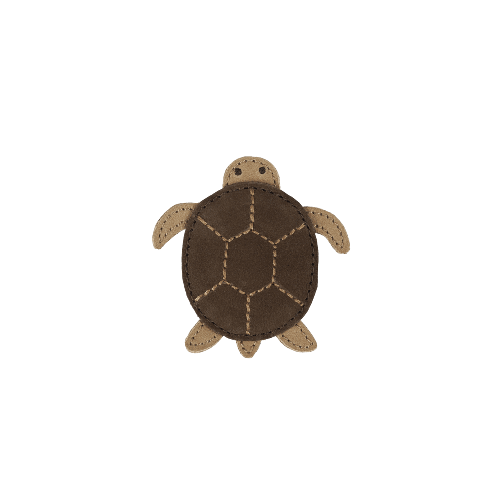 Gurt Hairclip | Turtle | Chocolate Nubuck