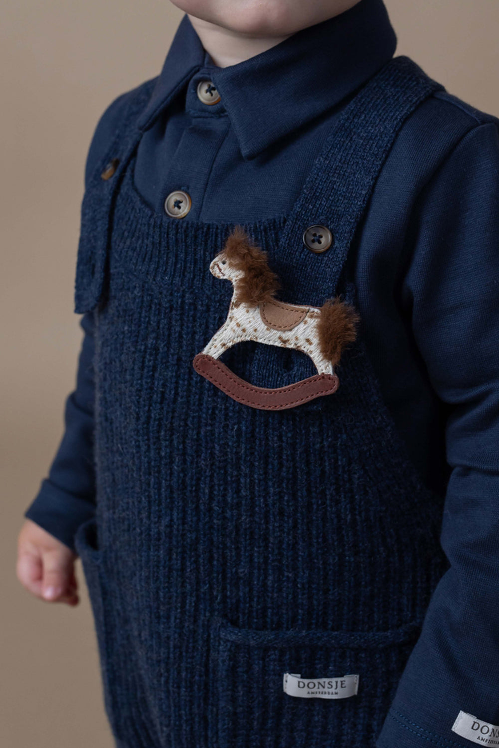 Wonda Hairclip | Rocking Horse | Bambi Spotted Cow Hair