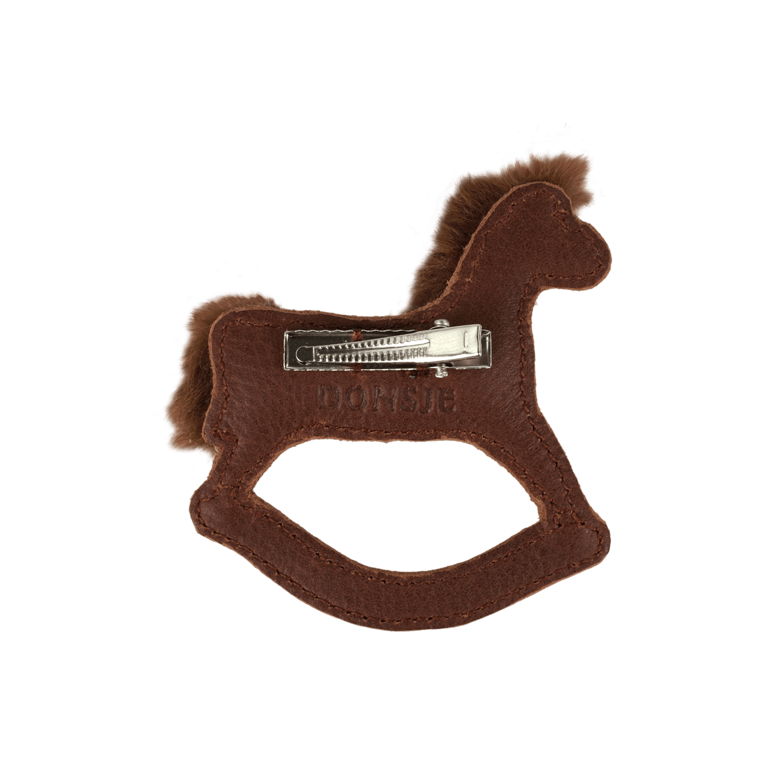 Wonda Hairclip | Rocking Horse | Bambi Spotted Cow Hair