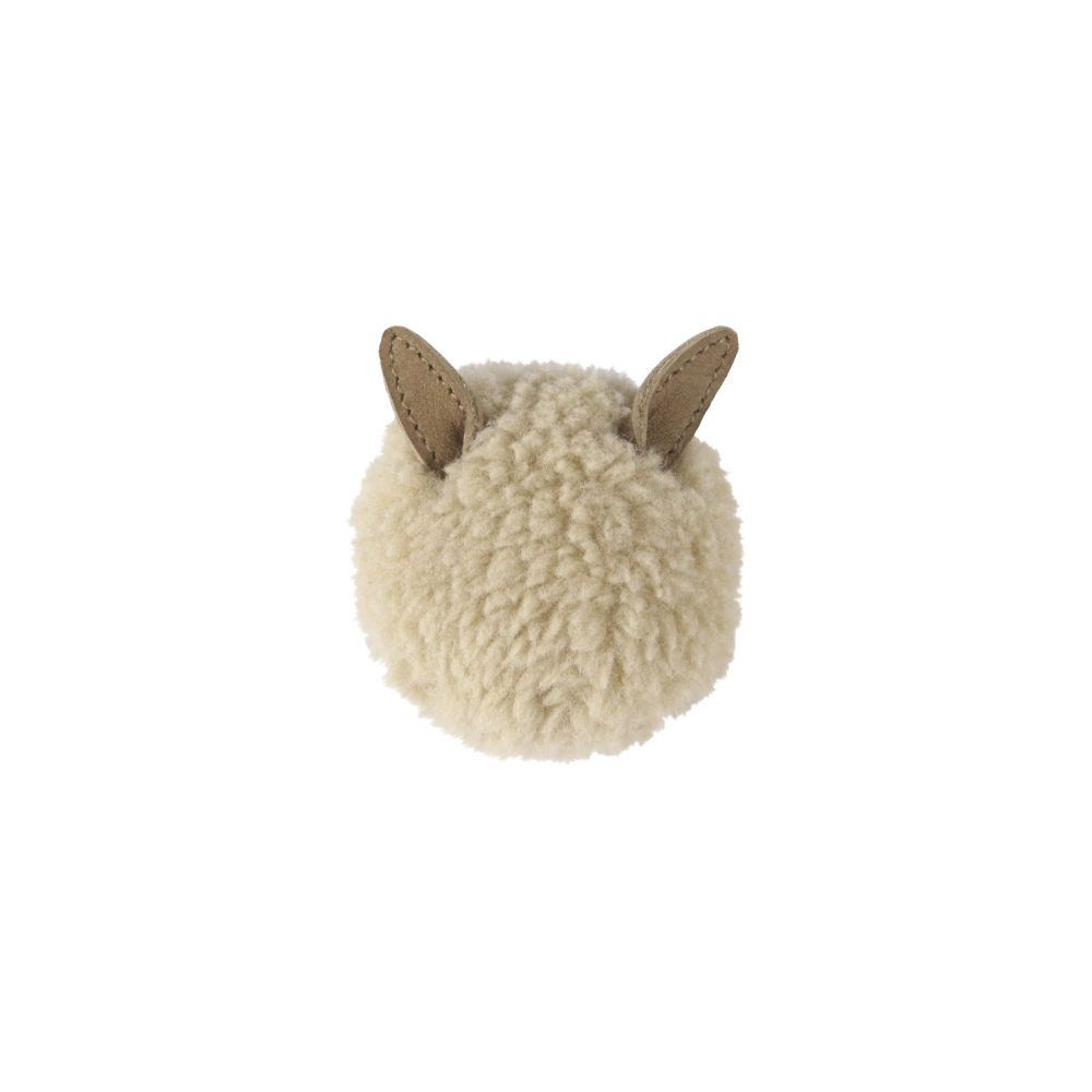 Ploto Hairclip | Alpaca | Beige Curly Faux Fur