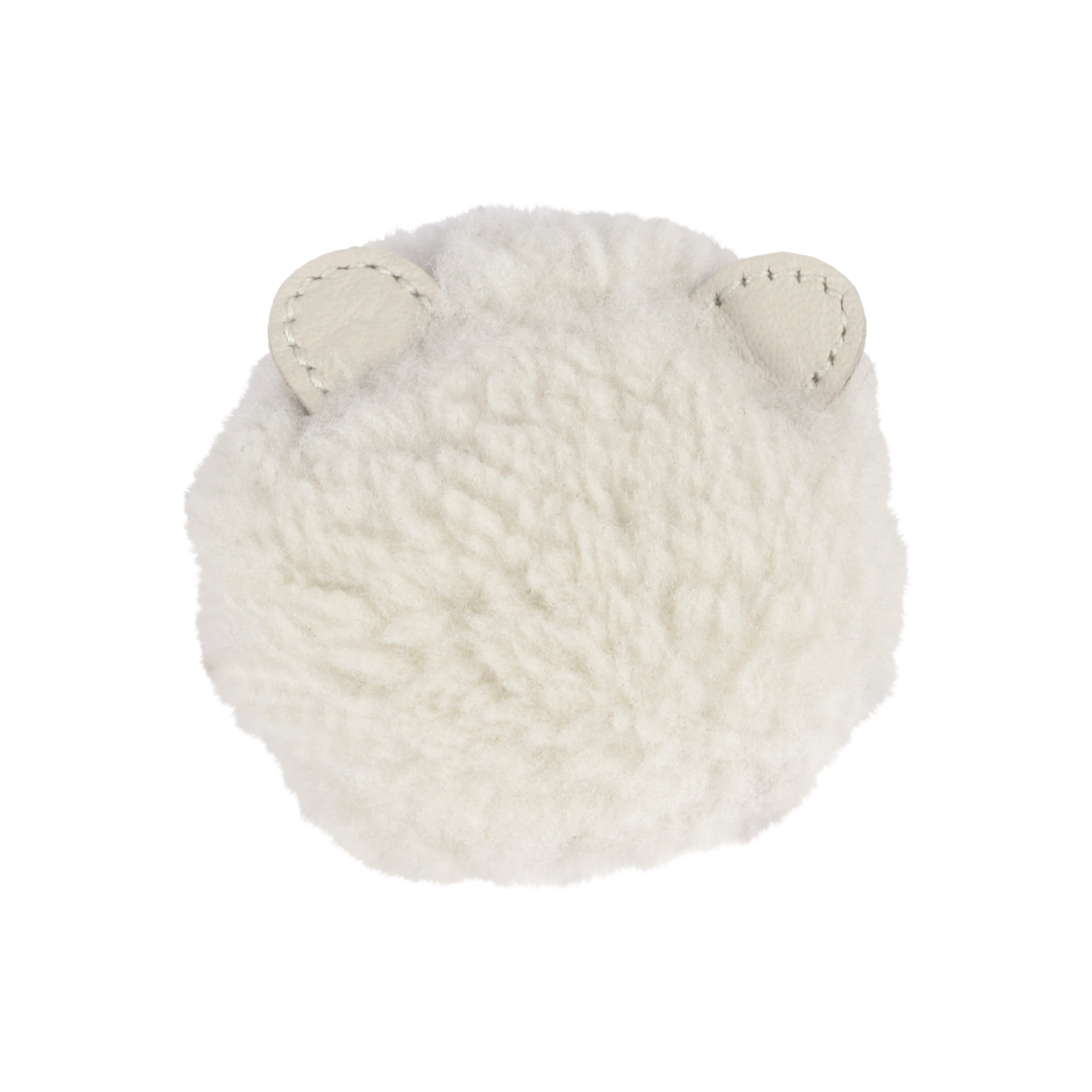 Ploto Hairclip | Polar Bear | Off White Curly Faux Fur