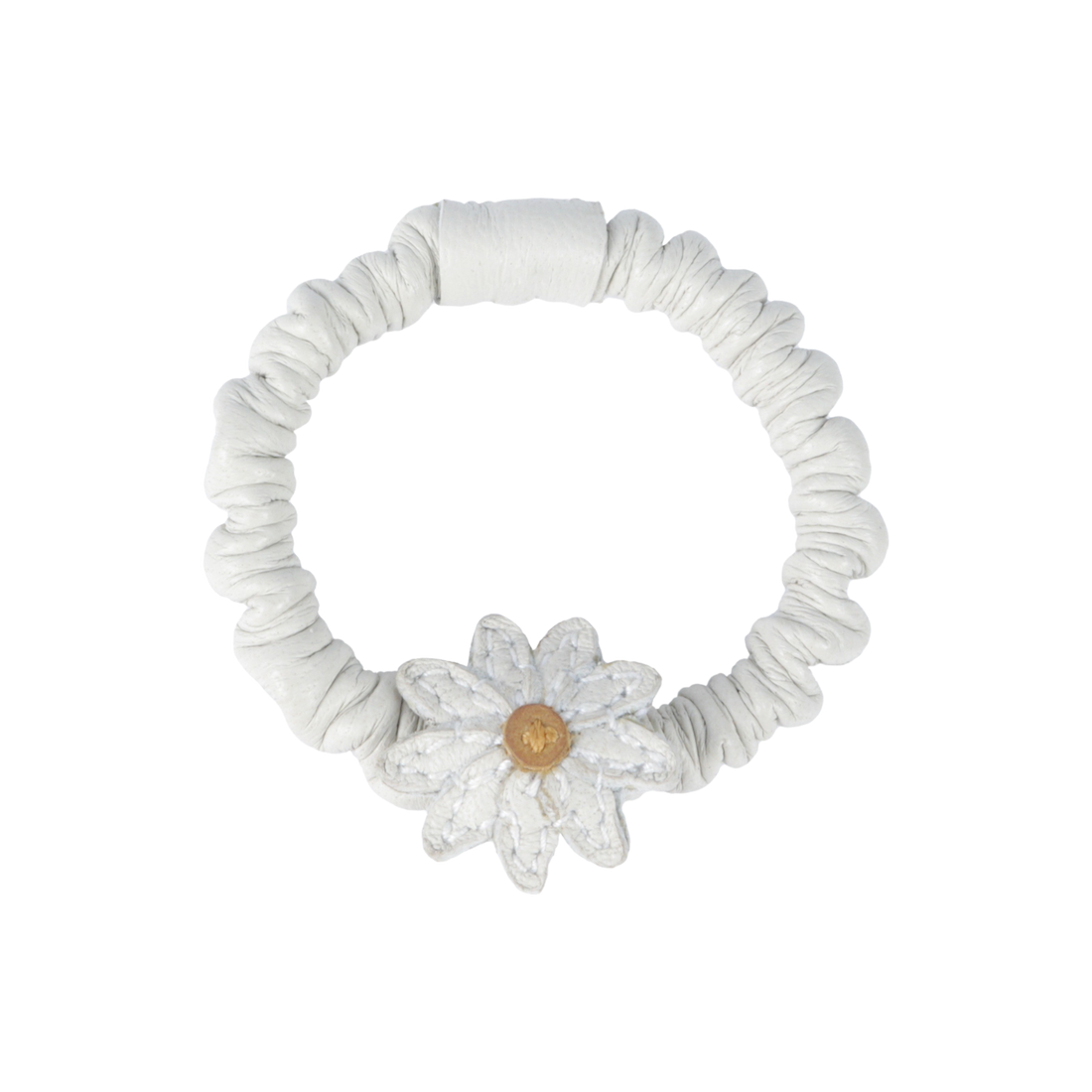 Faili Bracelet | Daisy | Off White Sheep Leather