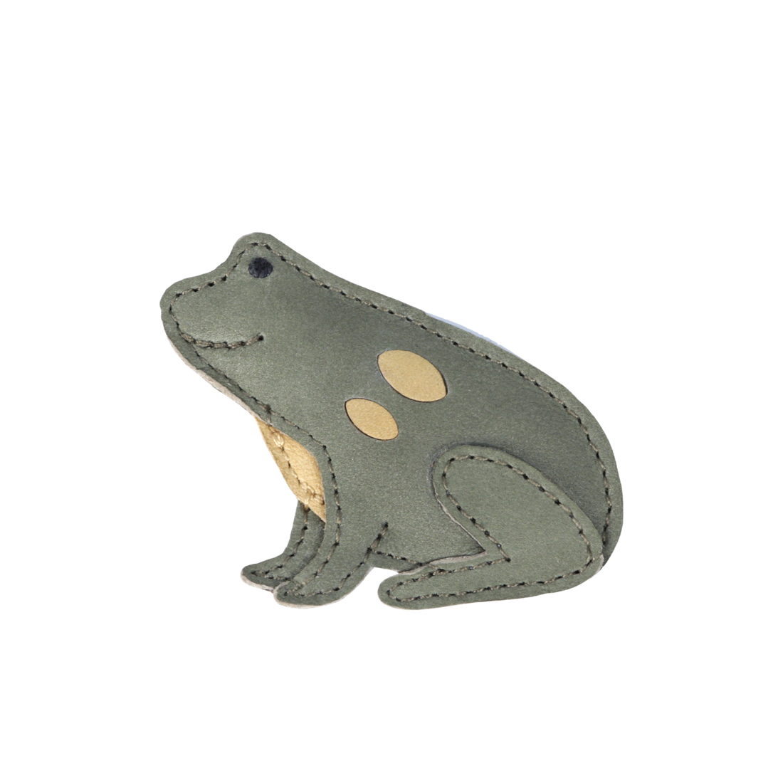 Lipu Clip | Frog | Stone Nubuck