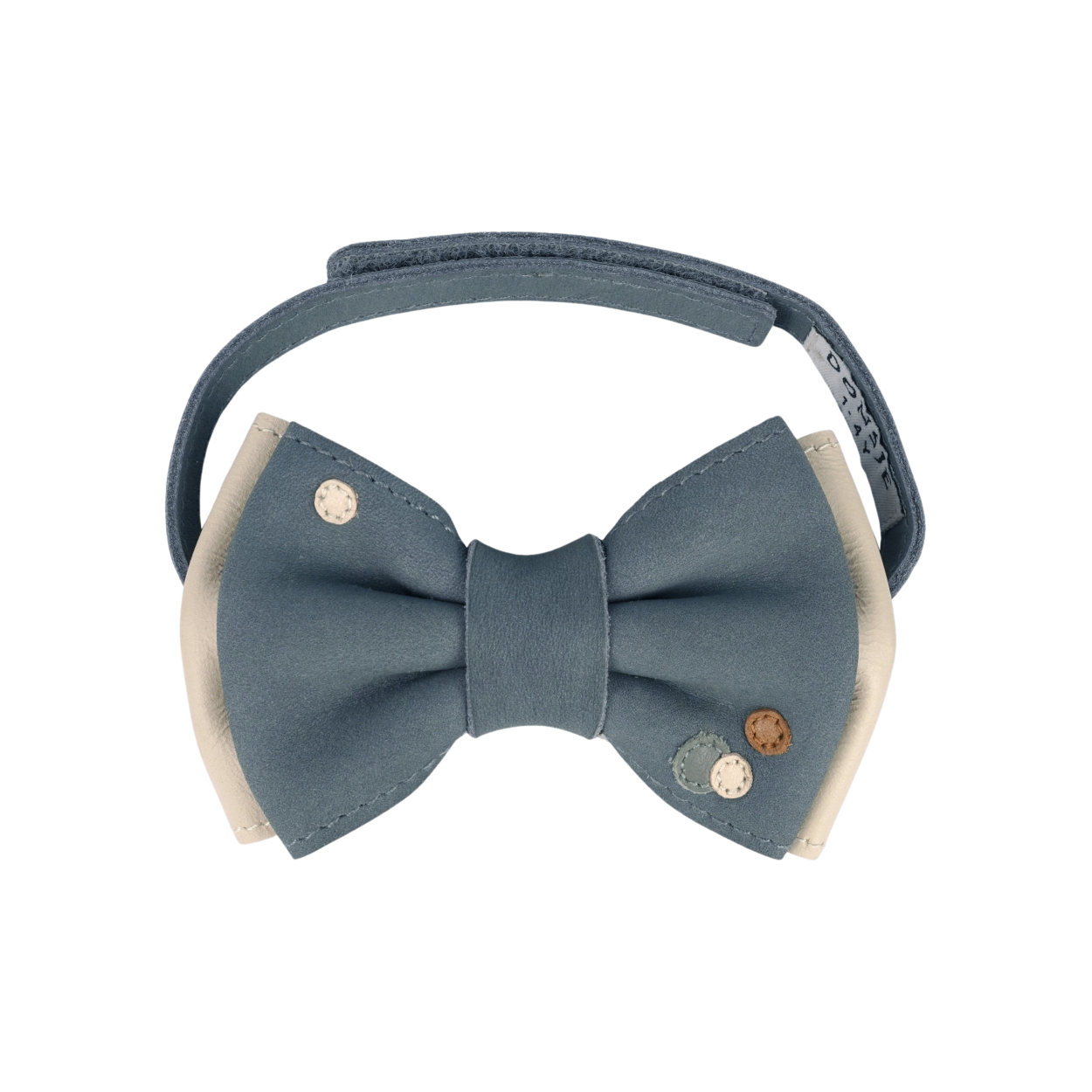 Benjamyn Bow Tie | Blue Stone Leather
