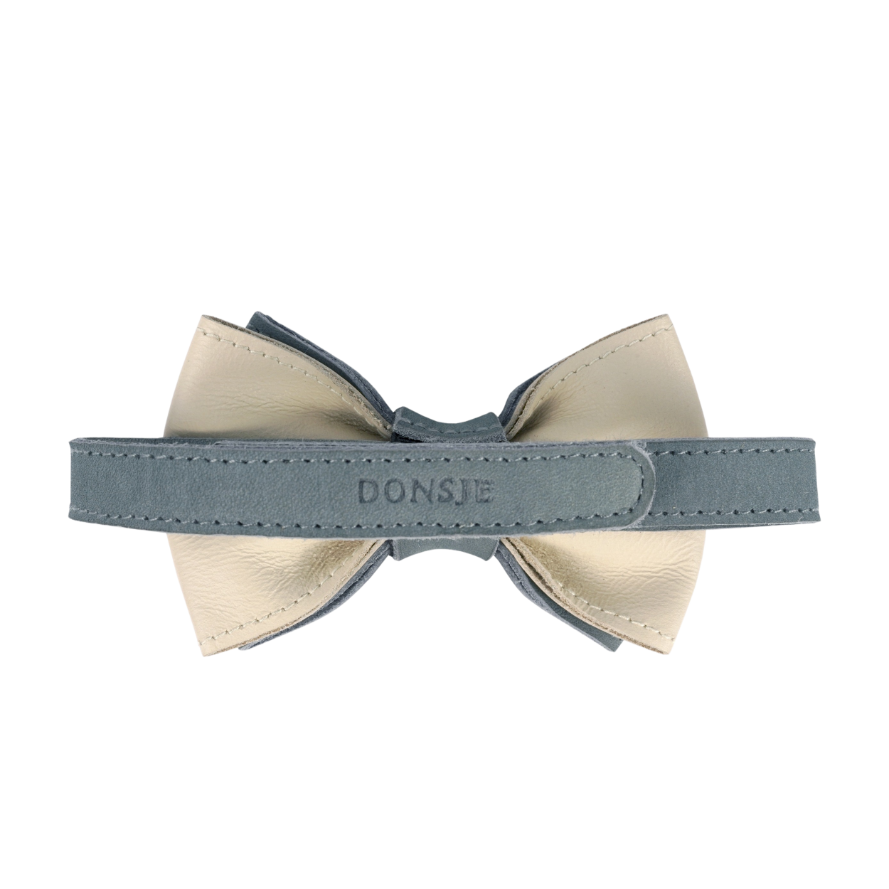 Benjamyn Bow Tie | Blue Stone Leather