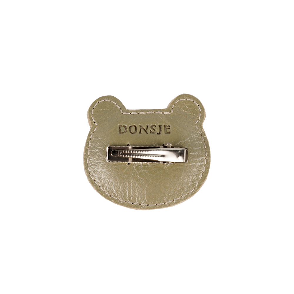 Blinc Clip | Bear | Champagne Metallic Leather