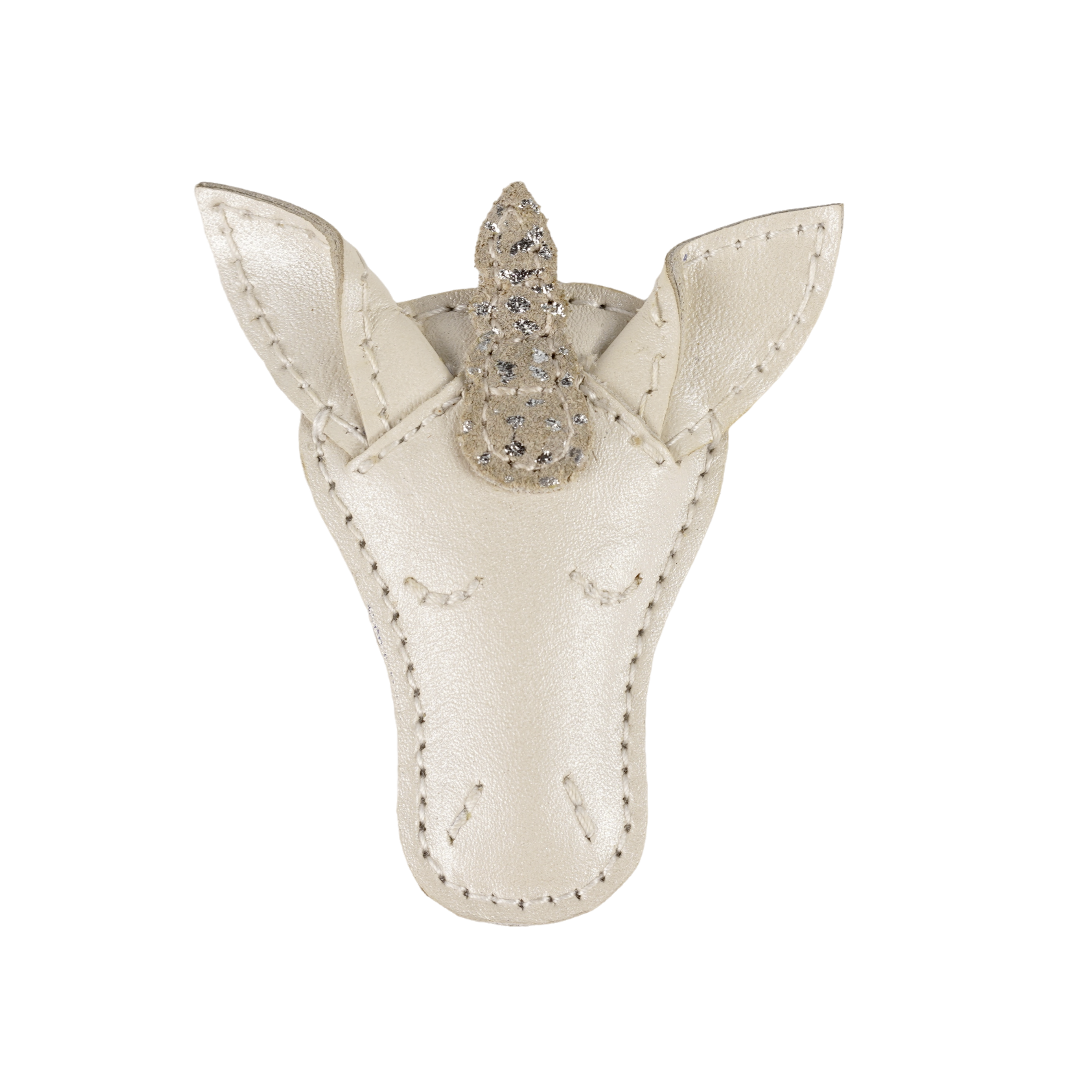 Blinc Clip | Unicorn | Off White Metallic Leather