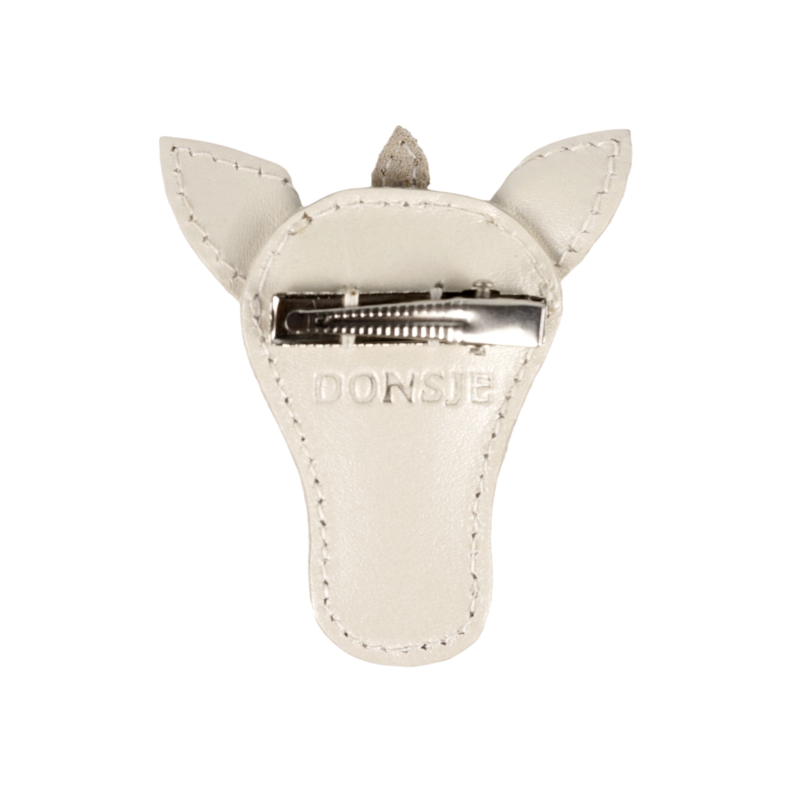 Blinc Clip | Unicorn | Off White Metallic Leather