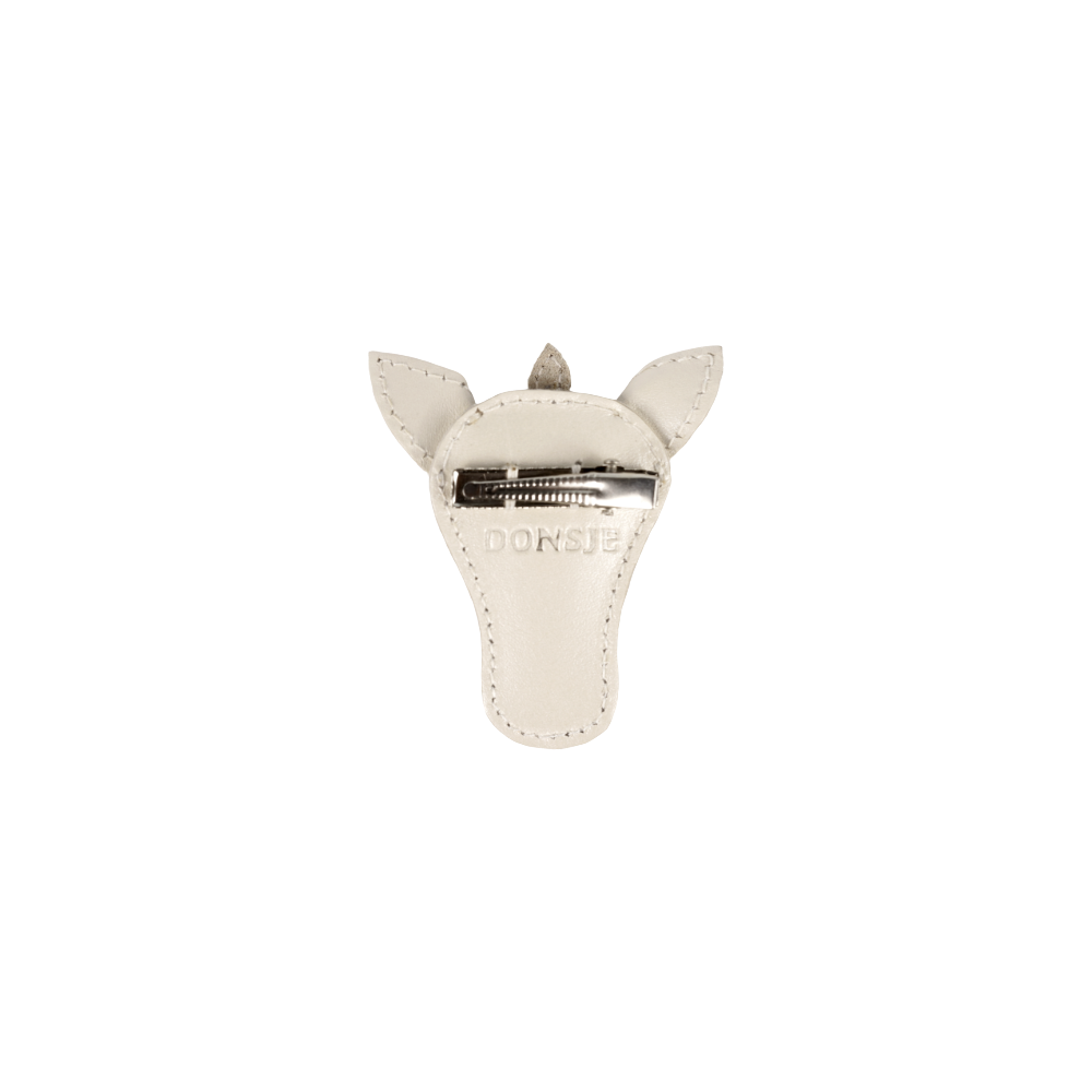 Blinc Clip | Unicorn | Off White Metallic Leather