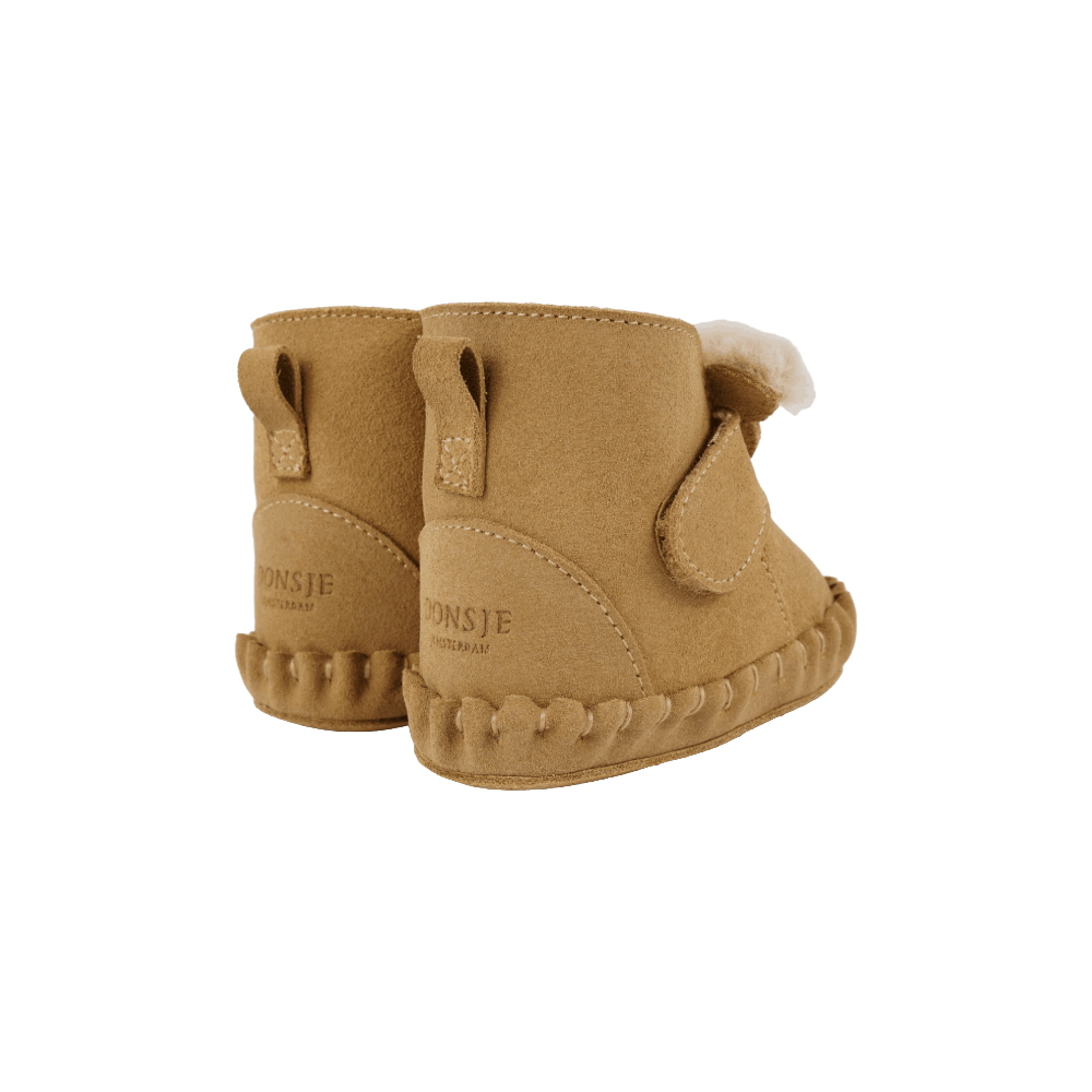 Pouty Booties | Fluffy Koala | Sand Suede