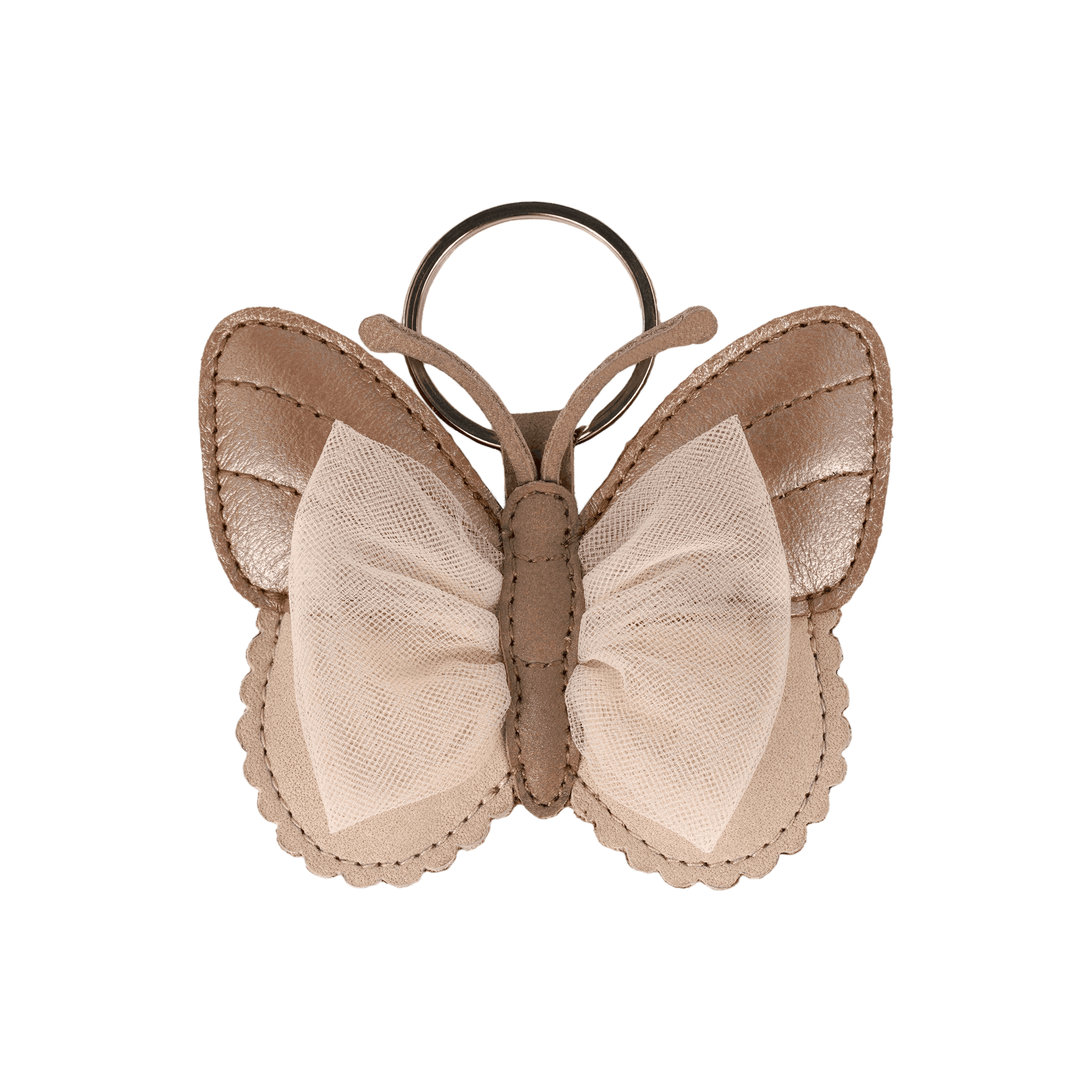 Alja Chain | Vlinder | Clay Metallic Leather