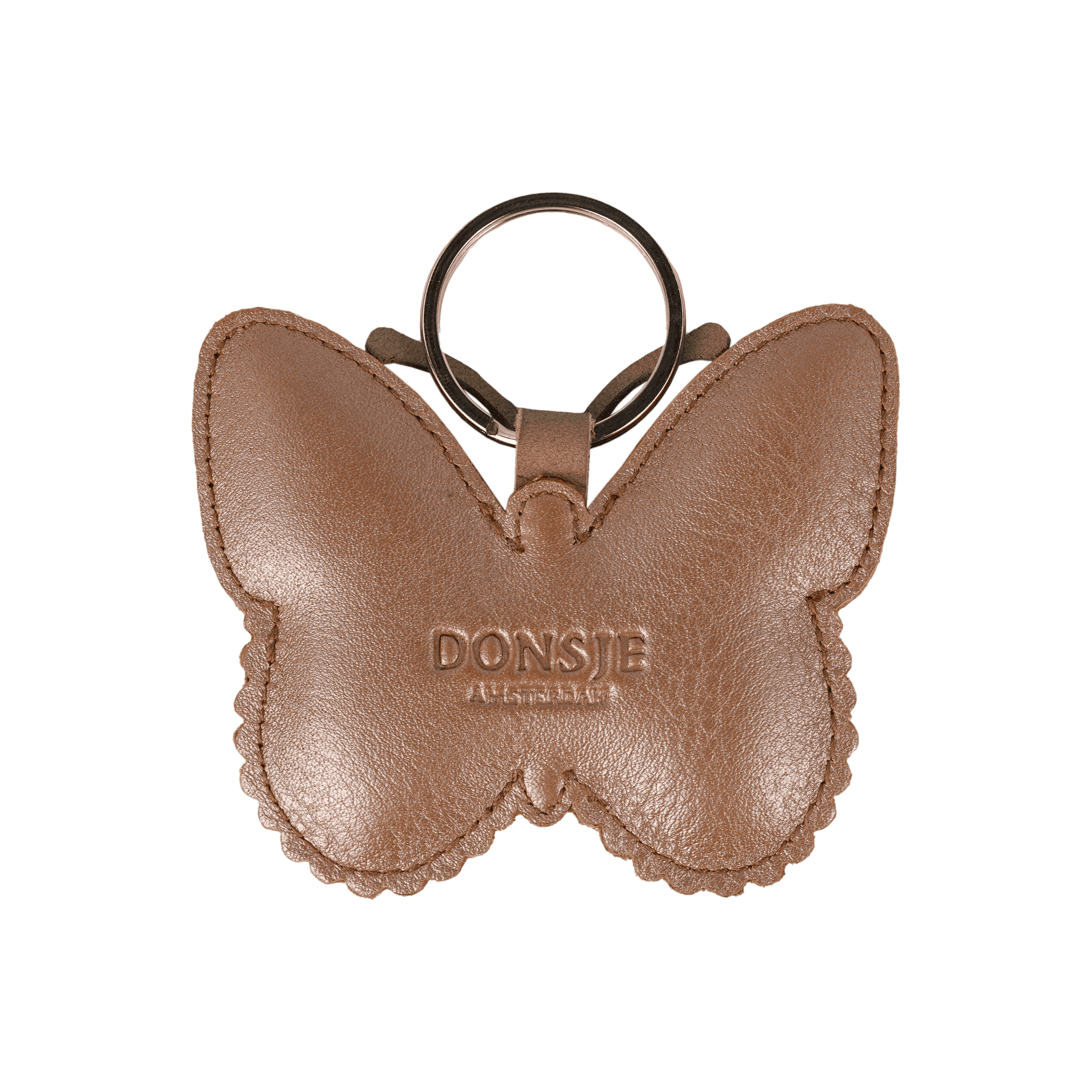 Alja Chain | Vlinder | Clay Metallic Leather