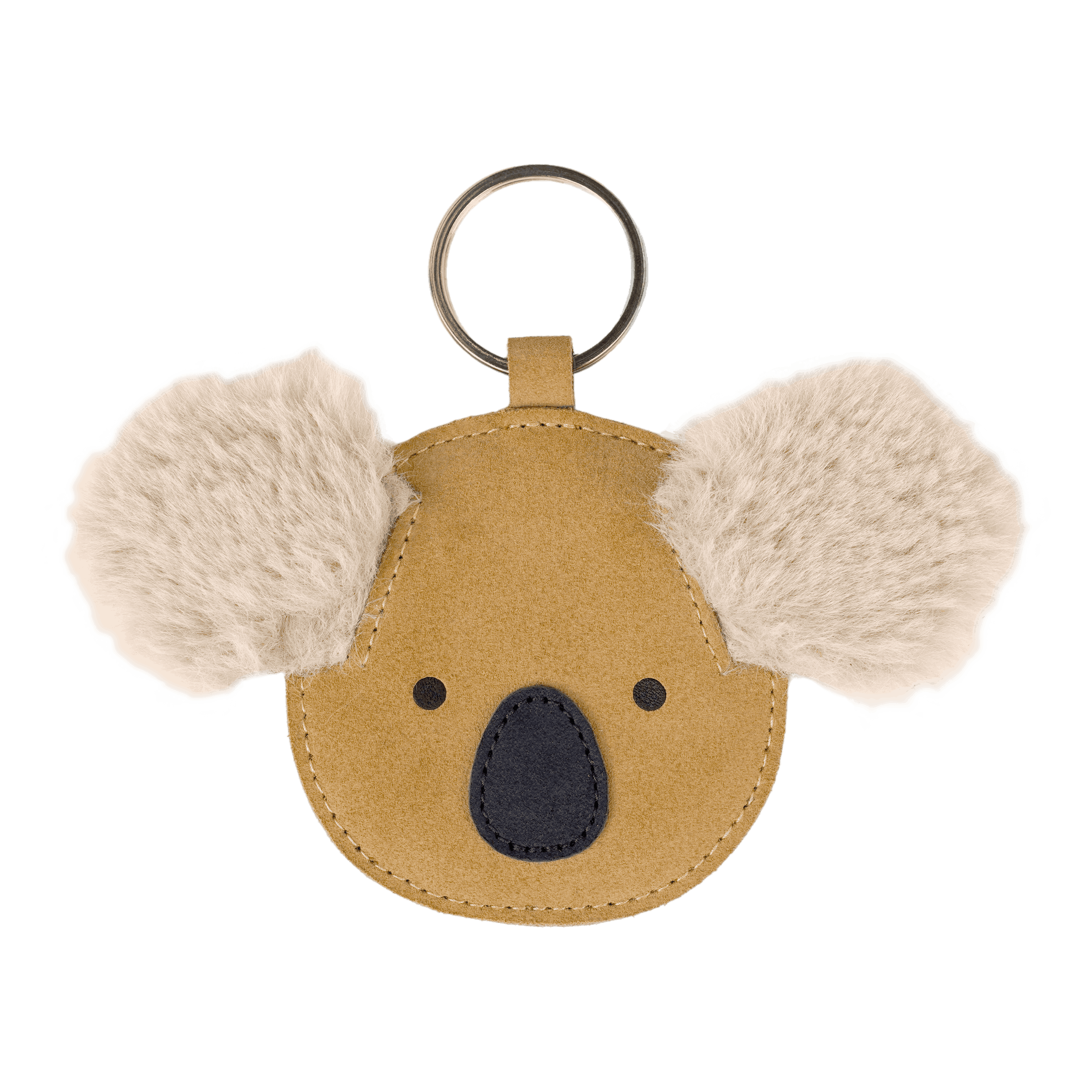 Pouty Chain | Fluffy Koala | Sand Suede