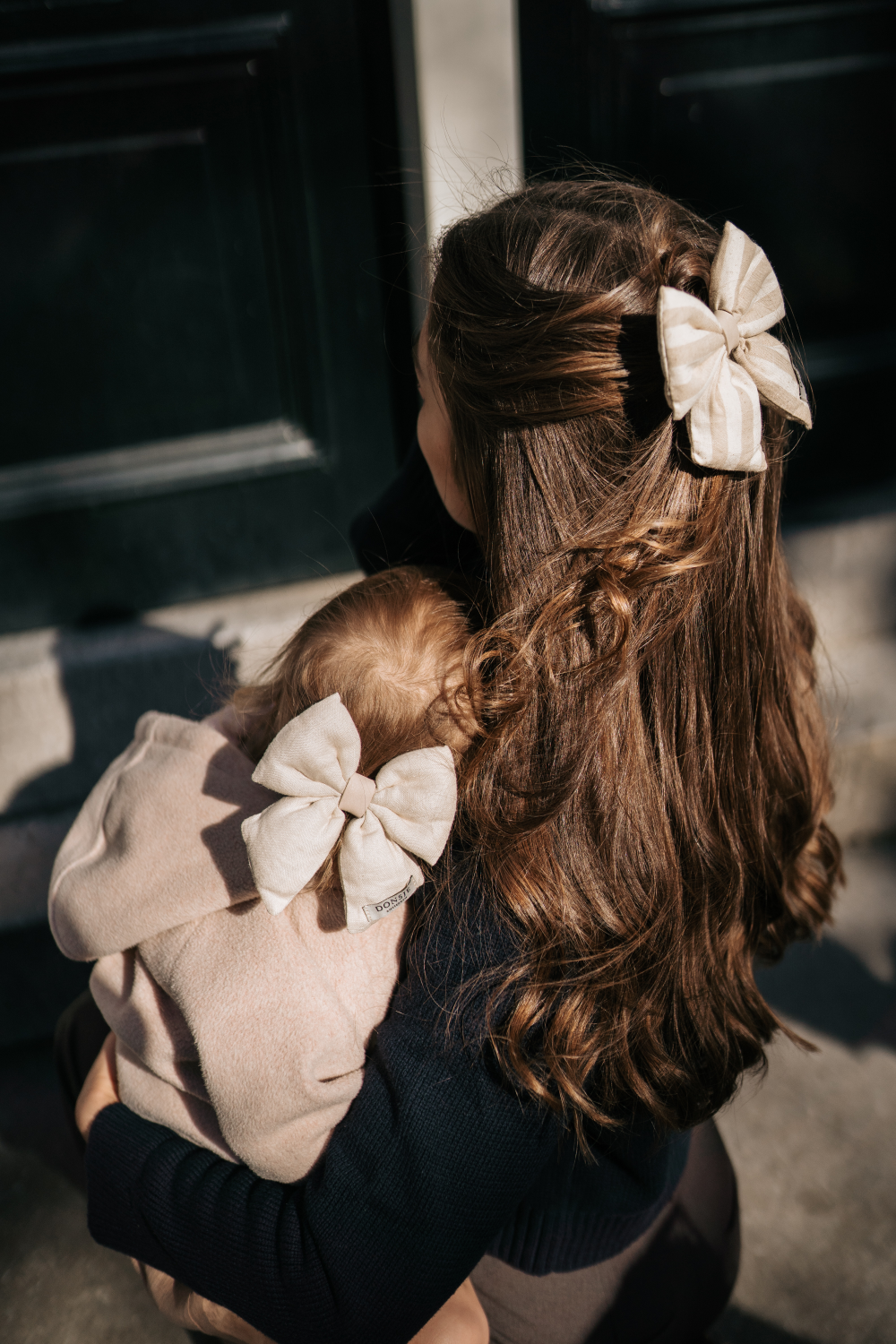 Klasina Clip | Ivory - Off-White Striped