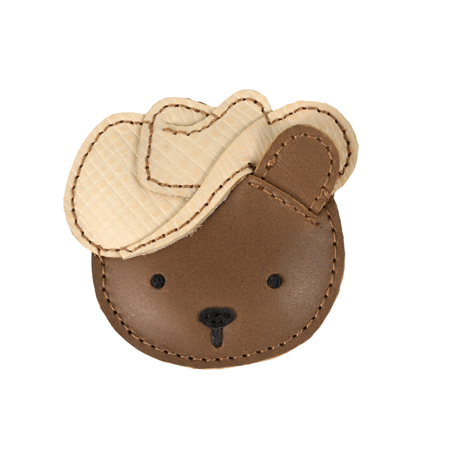Stanzen Clip | Cowboy Bear | Cognac Classic Leather