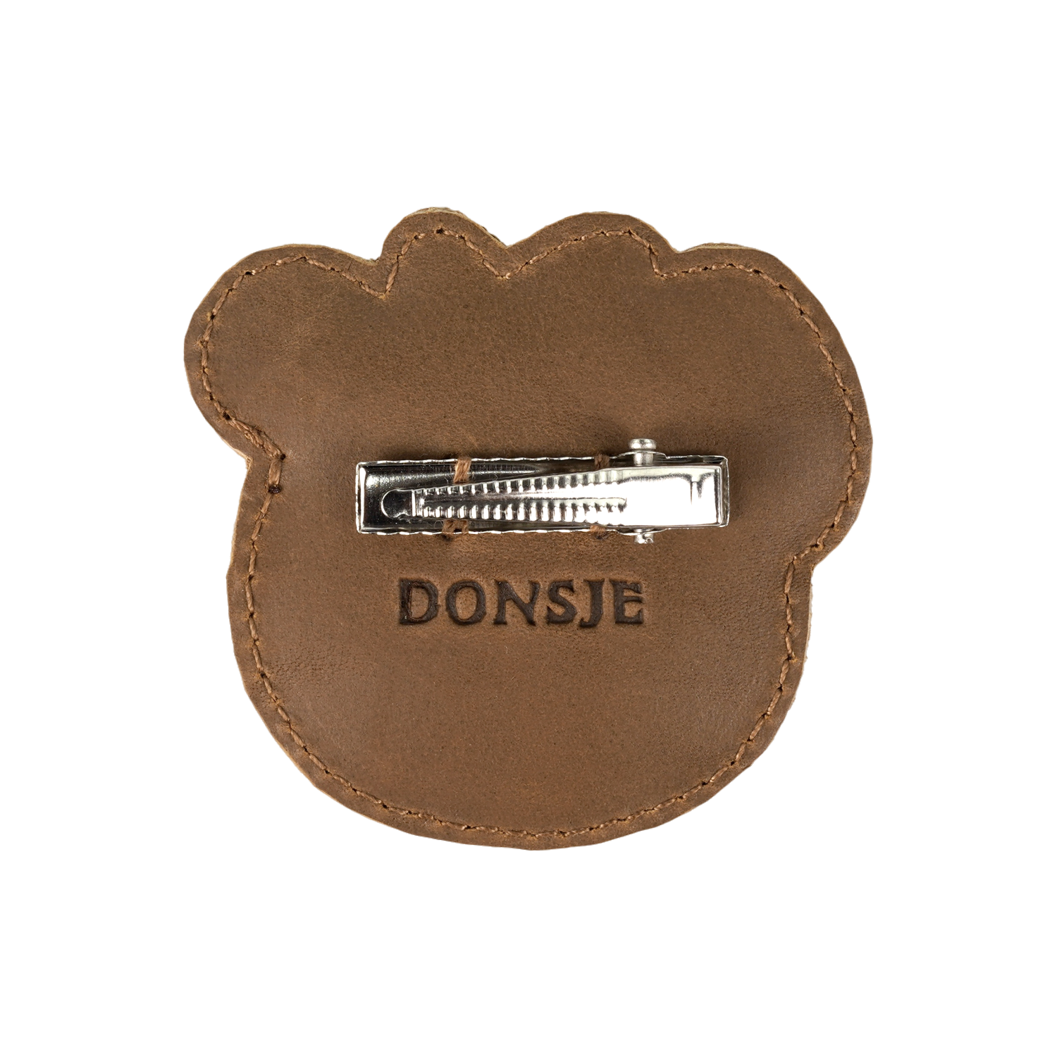 Stanzen Clip | Cowboy Bear | Cognac Classic Leather
