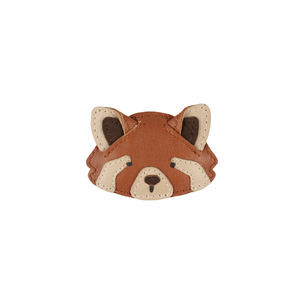 Josy Special Hairclip | Red Panda | Maple Leather – Donsje Amsterdam