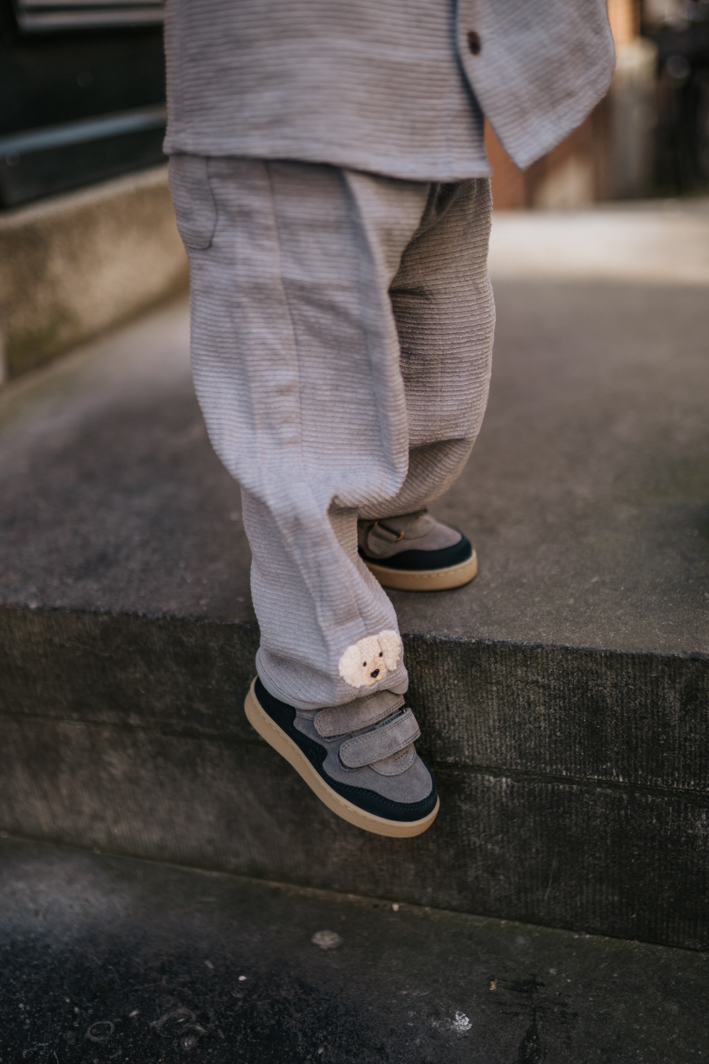 Pivalo Sneakers | Koala | Ice Blue Suede