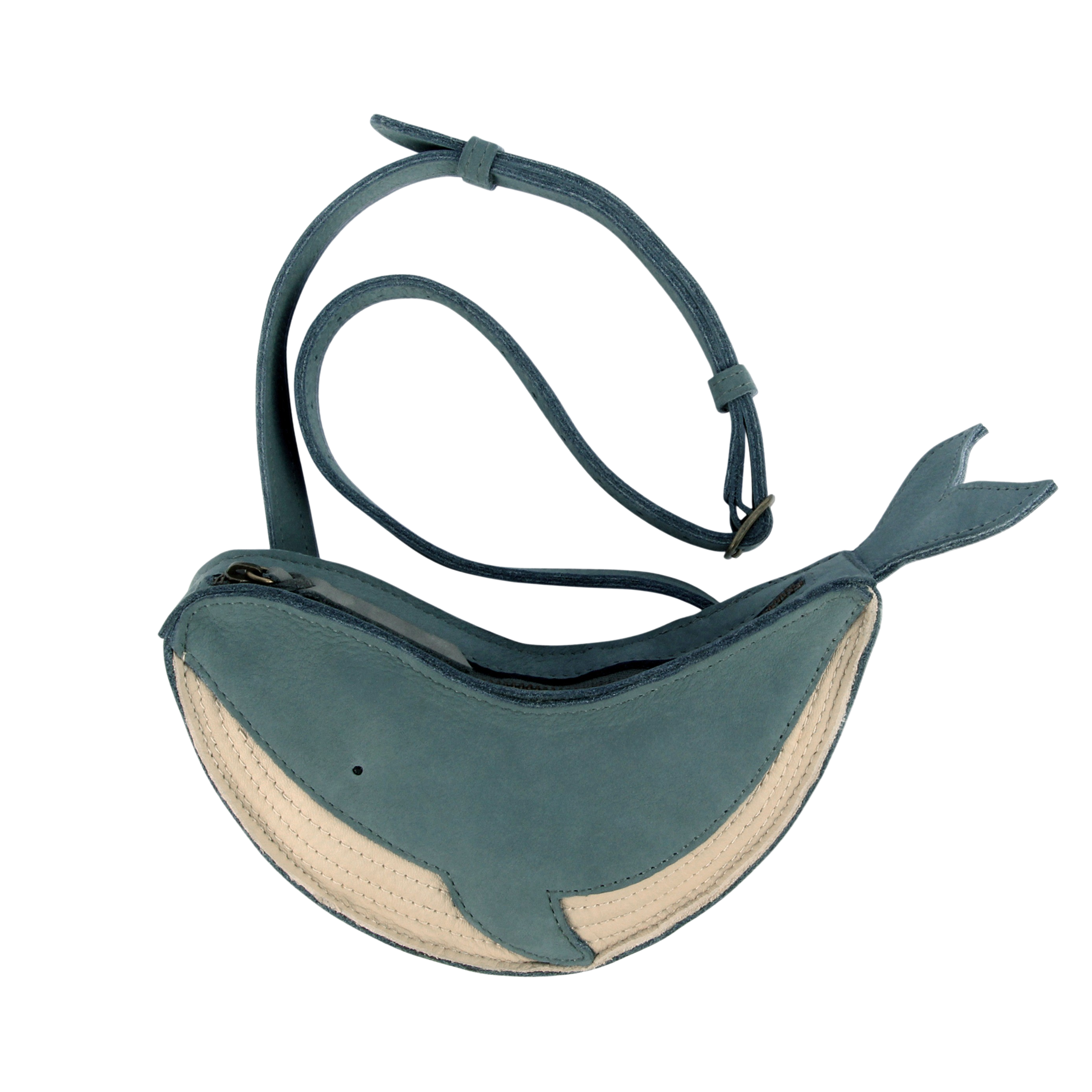Bello Bum Bag | Whale | Petrol Nubuck