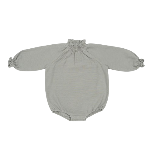 Bie Romper | Pigeon Blue