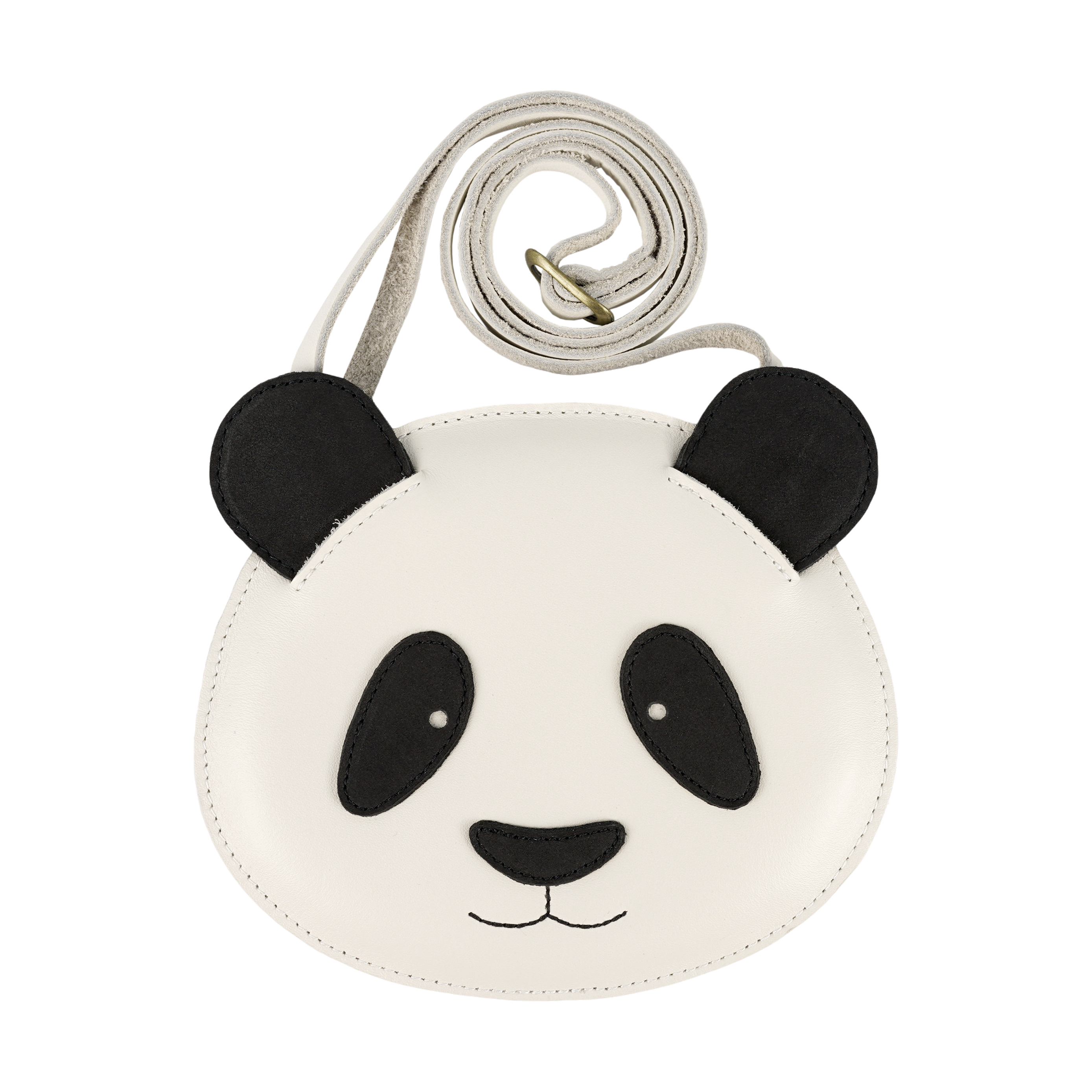 Britta Classic Purse | Panda | Off White Leather